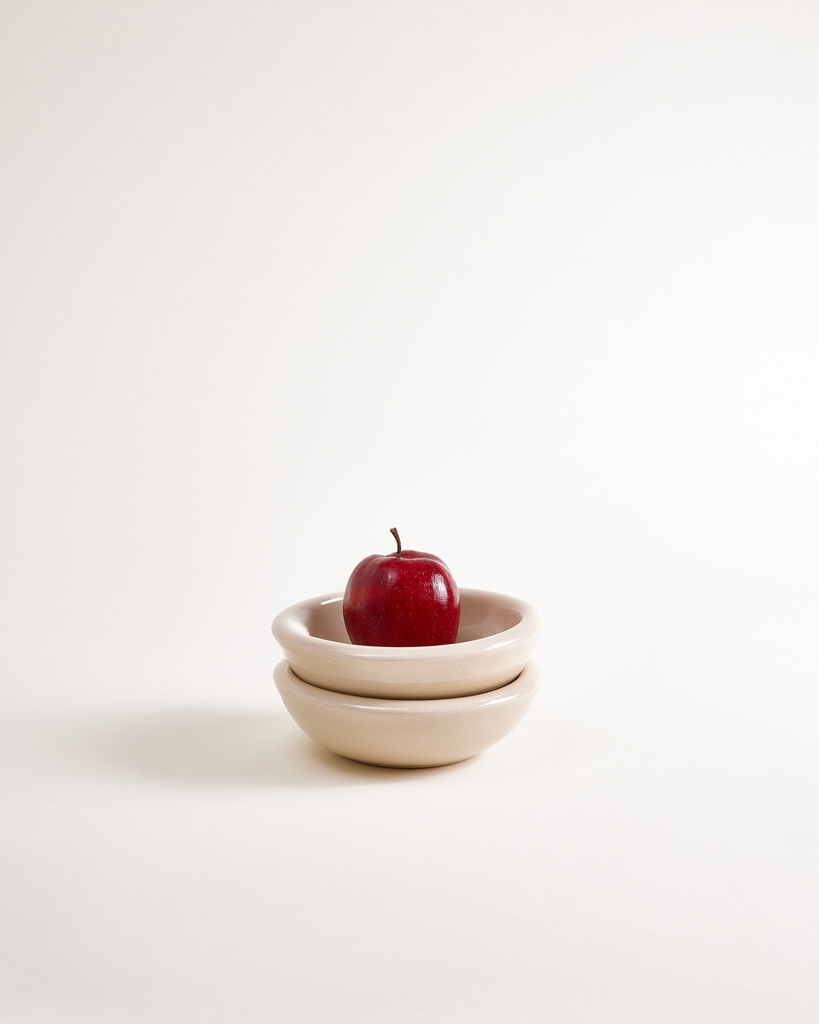 Seia - Small cereal bowl heart sand