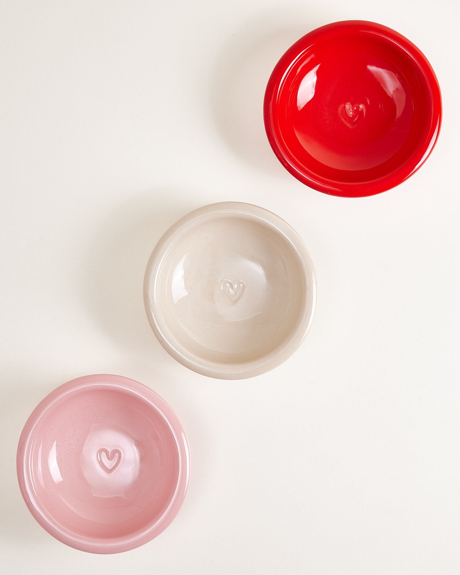 Seia - Small cereal bowl heart sand