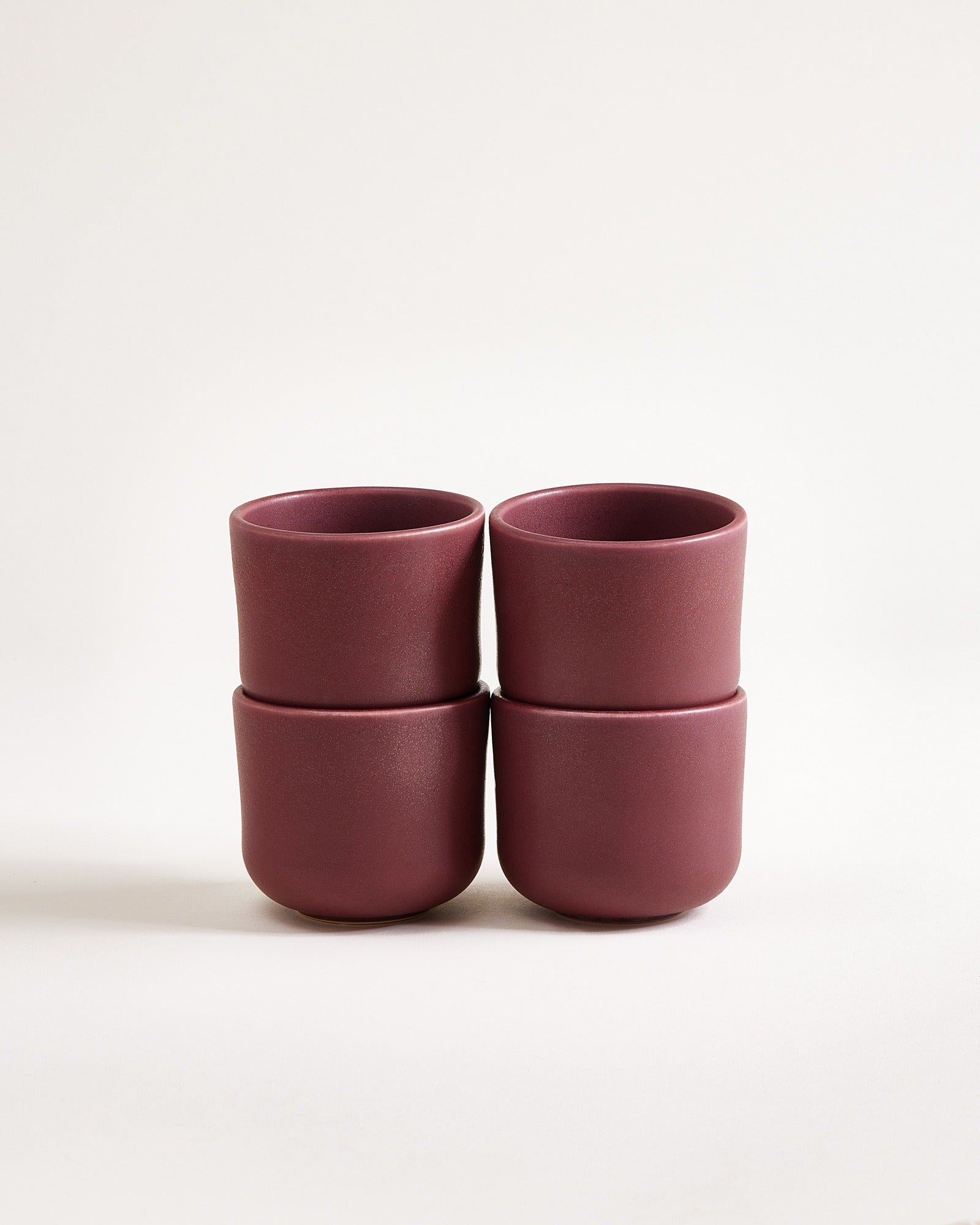 Sereno Becher klein bordeaux 4er-Set