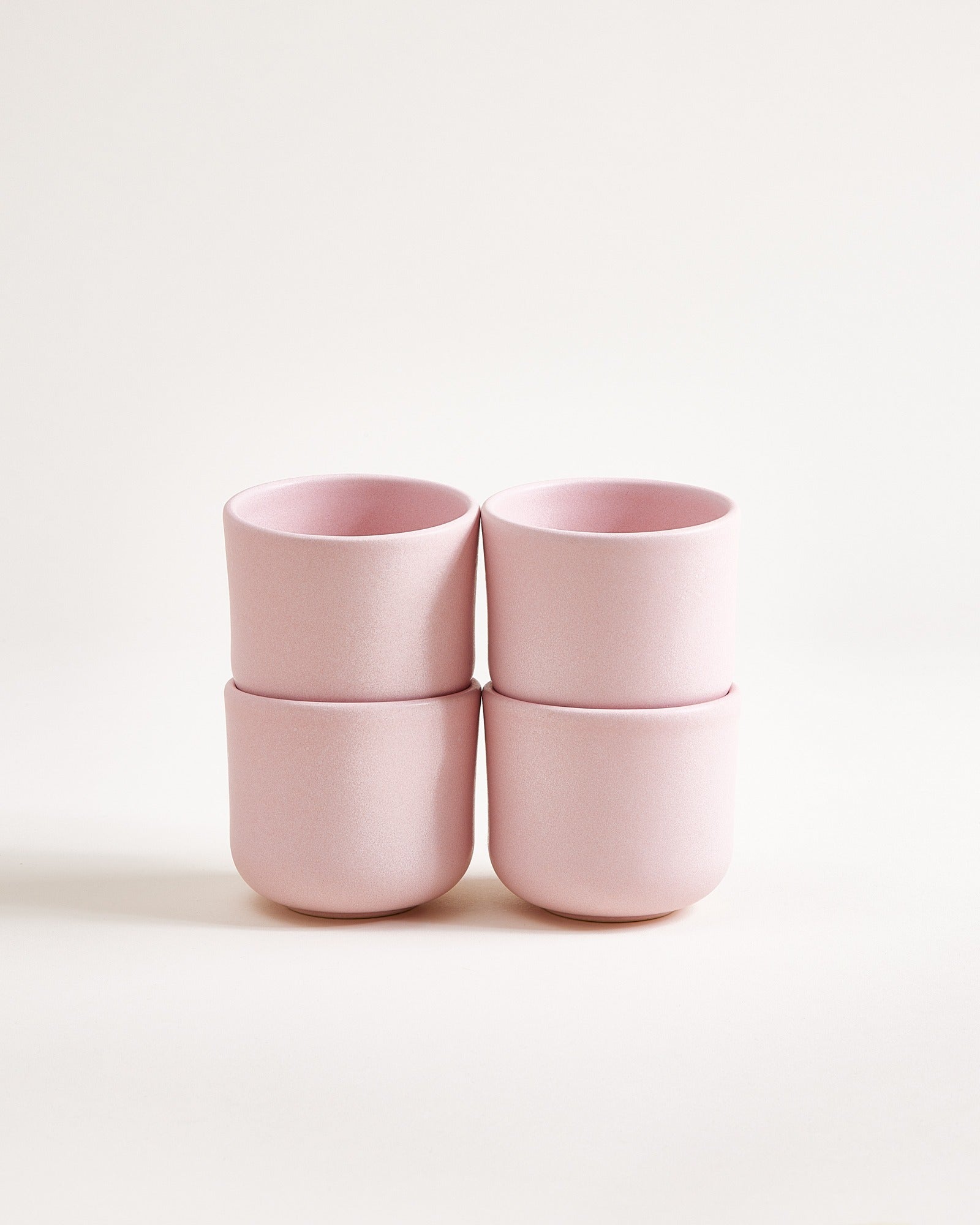 Sereno Becher klein rosa 4er-Set