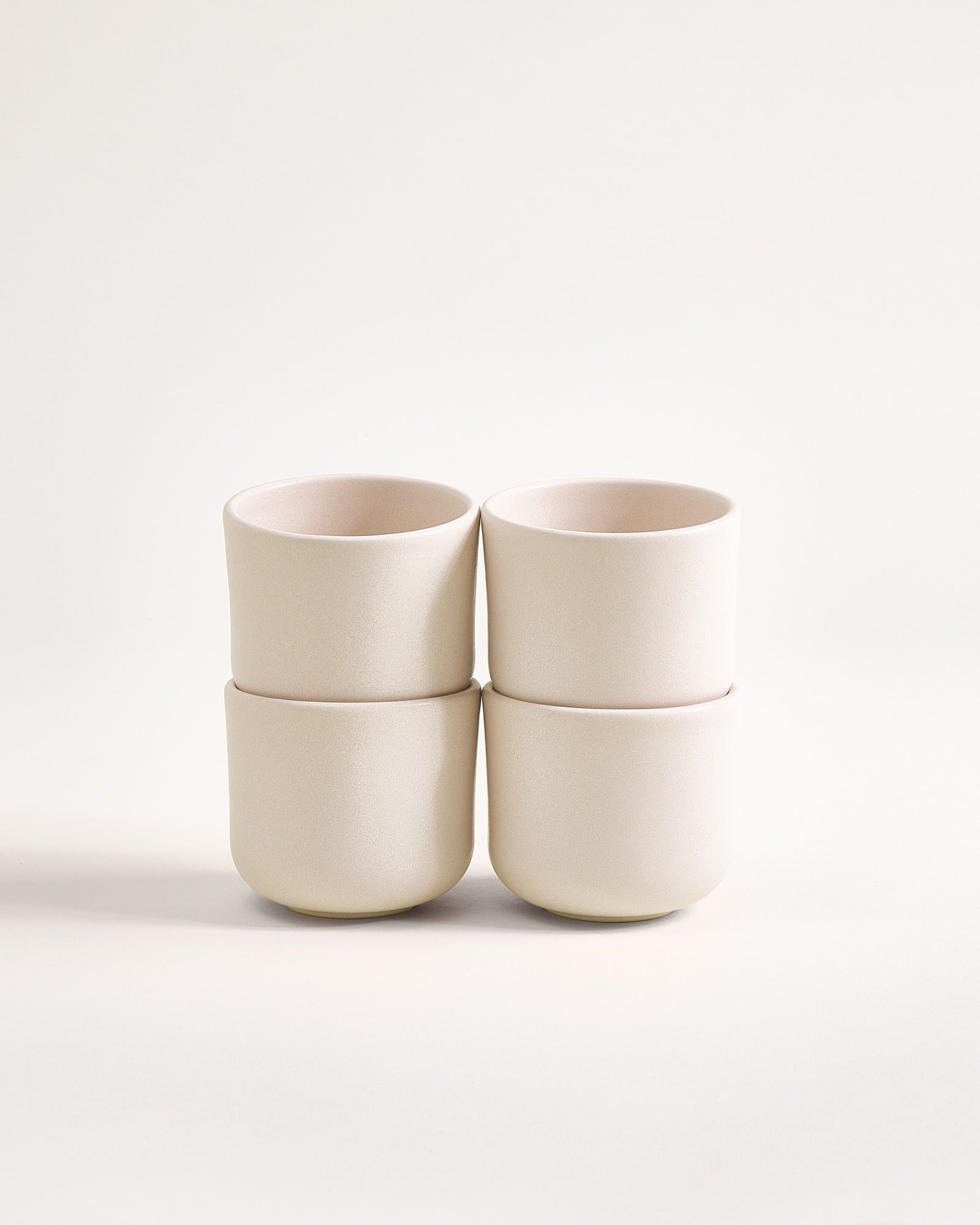 Sereno Becher klein sand 4er-Set