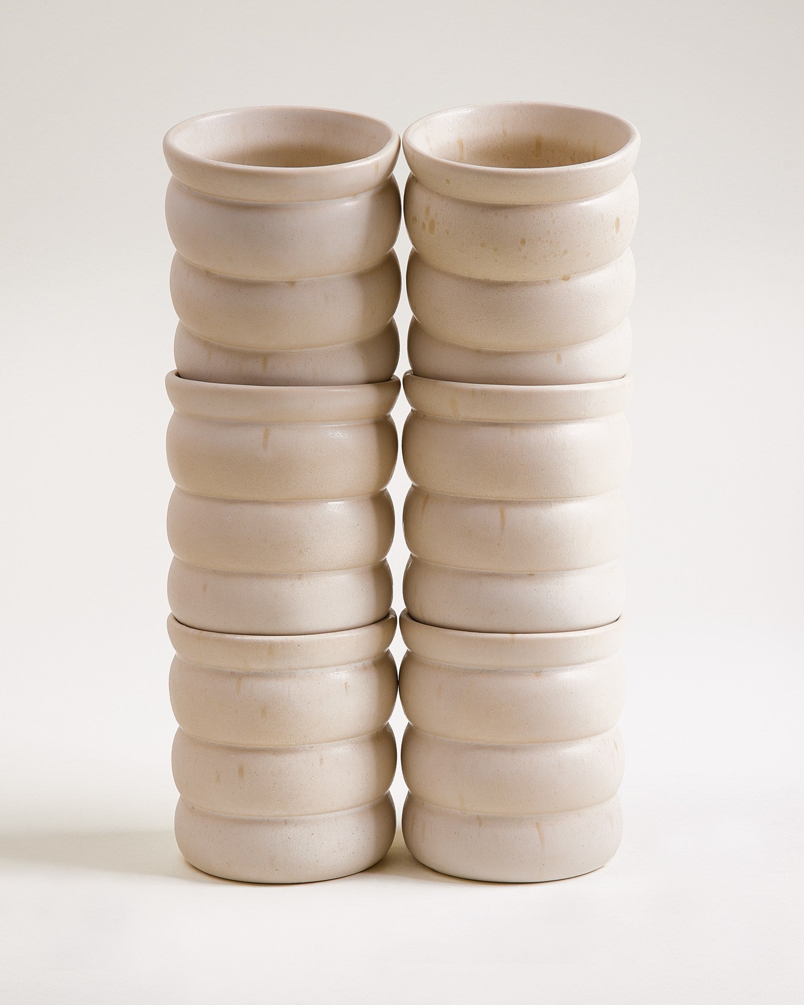 Sintra Becher groß bubble sand 6er-Set