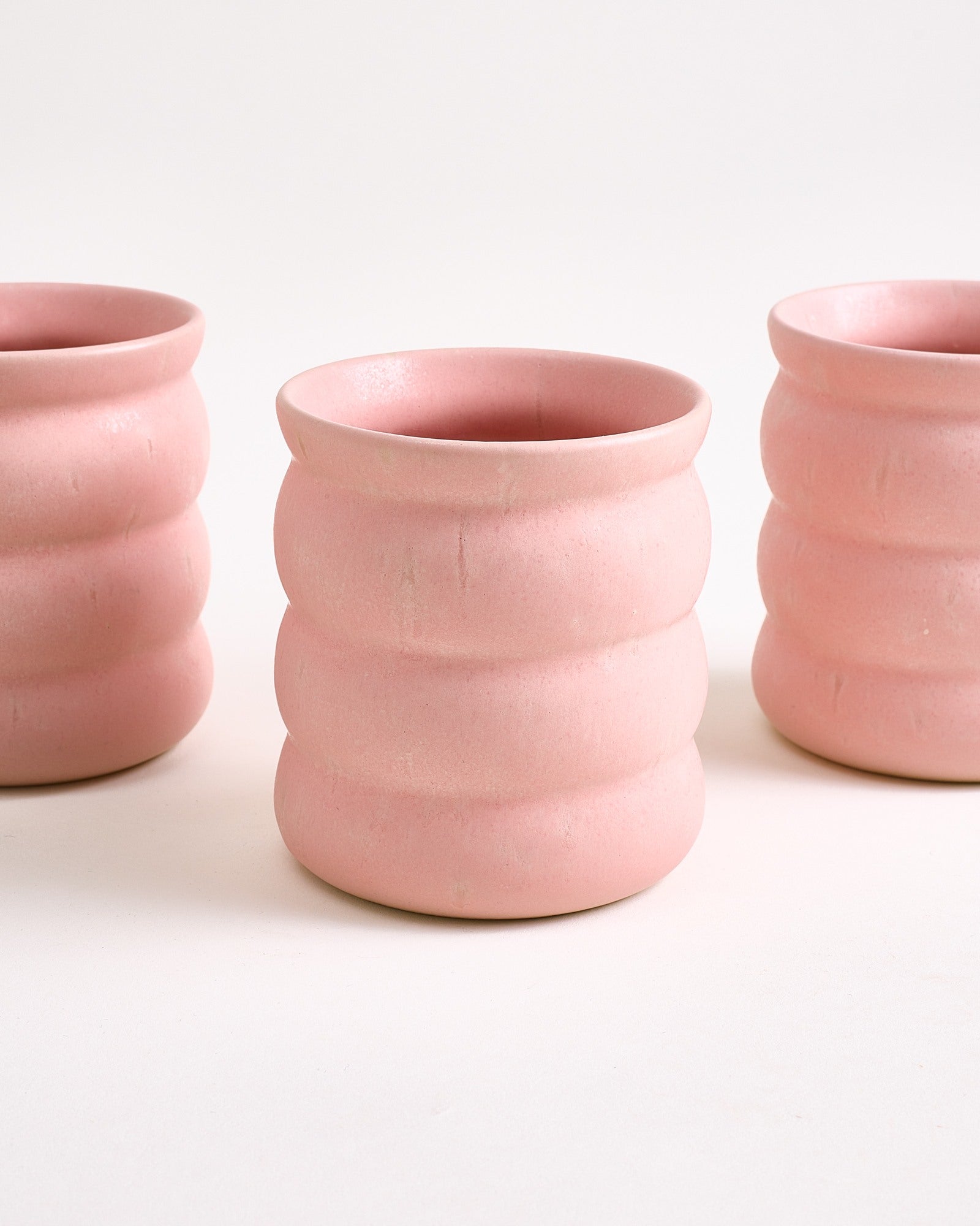 Sintra - Set of 6 cups large bubble rose