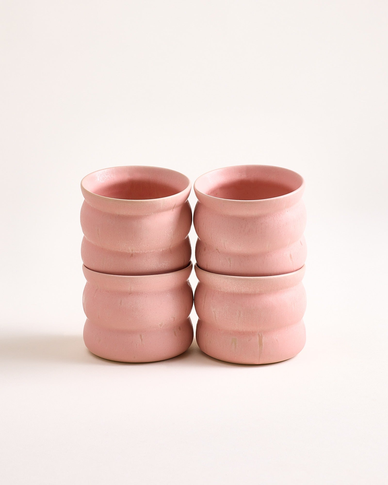 Sintra Becher klein bubble rosé 4er-Set