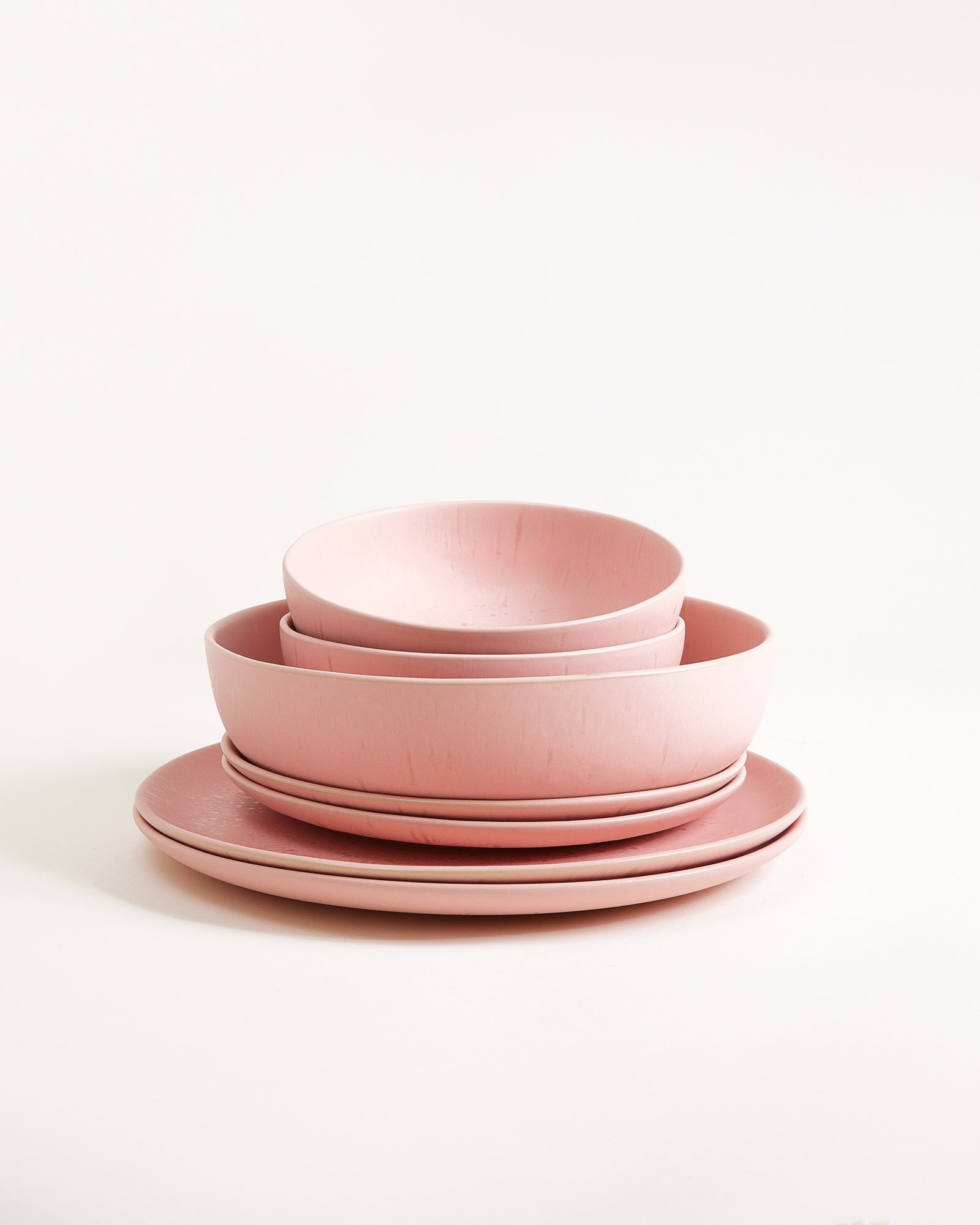 Sintra Geschirr-Set modern rosé 7-teilig