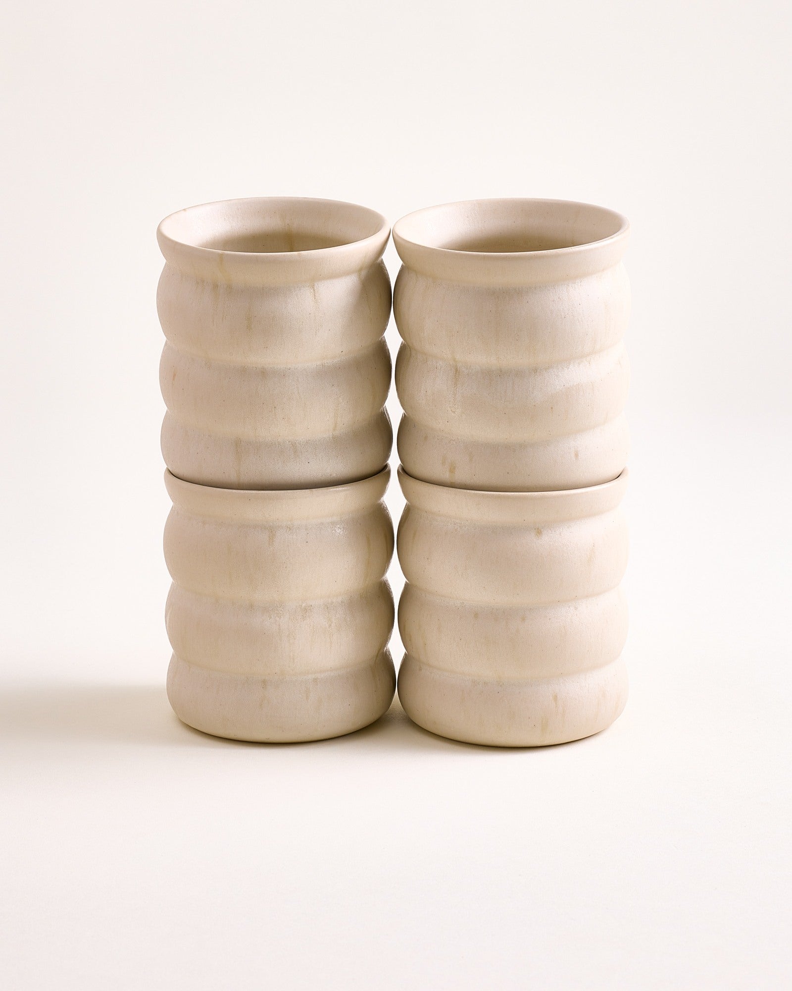 Sintra Becher groß bubble sand 4er-Set