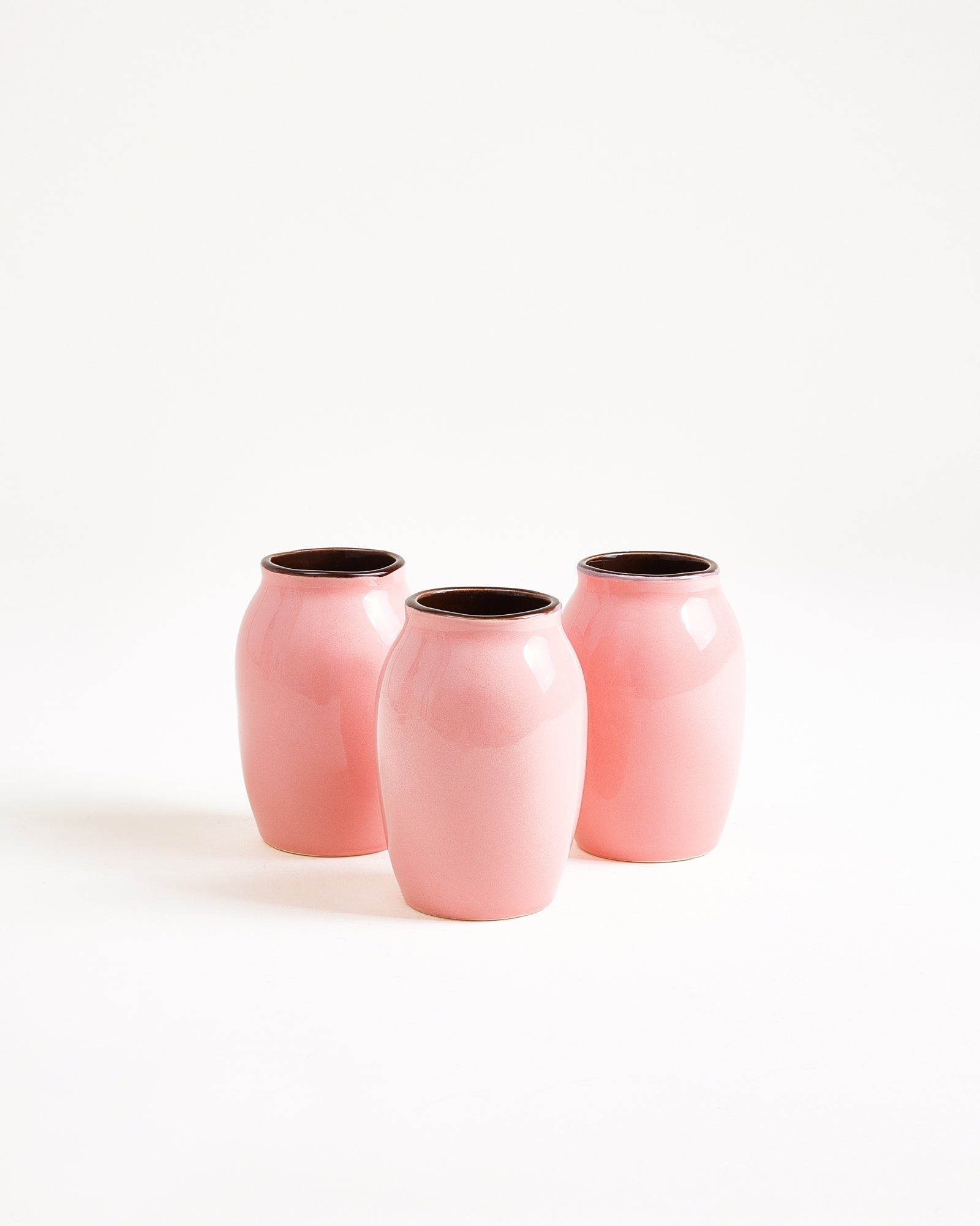 Sombra vaas S roze bruin