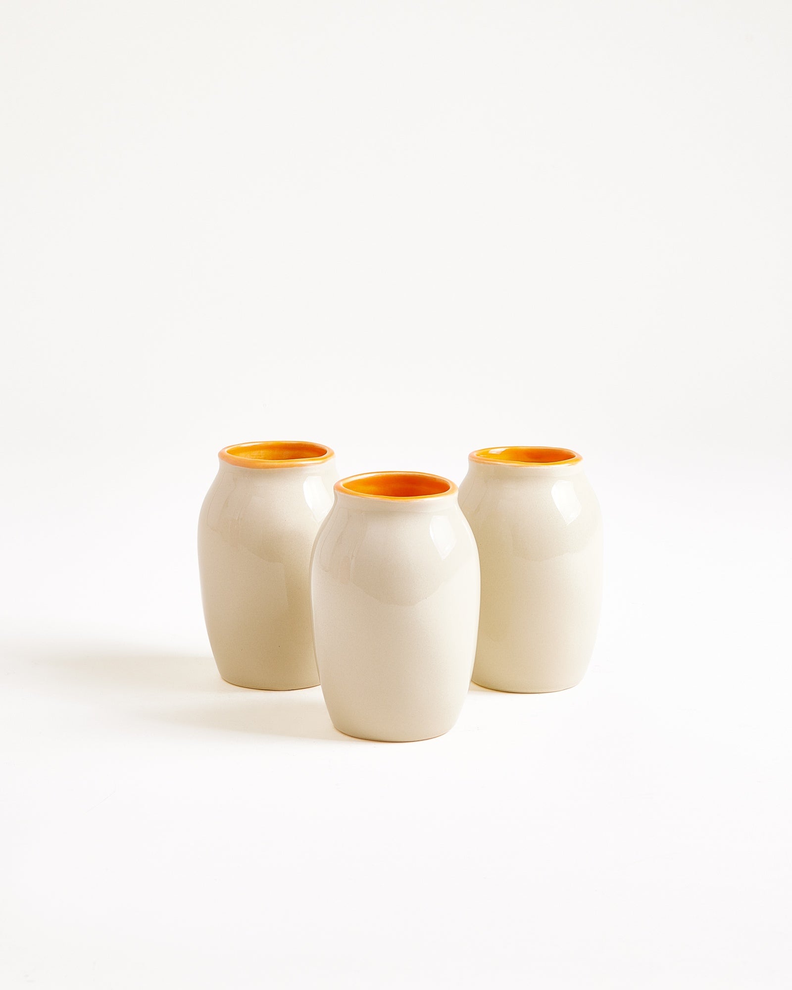 Duna vaas S zand oranje