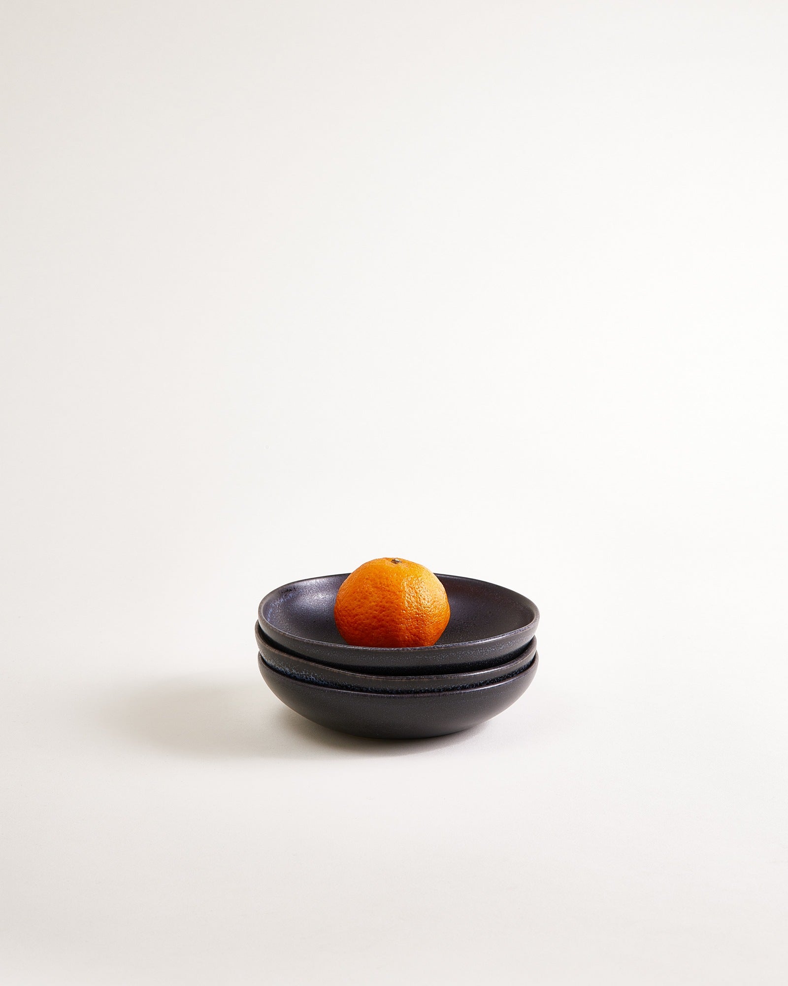 Turmalina - Mini-assiette bas noir