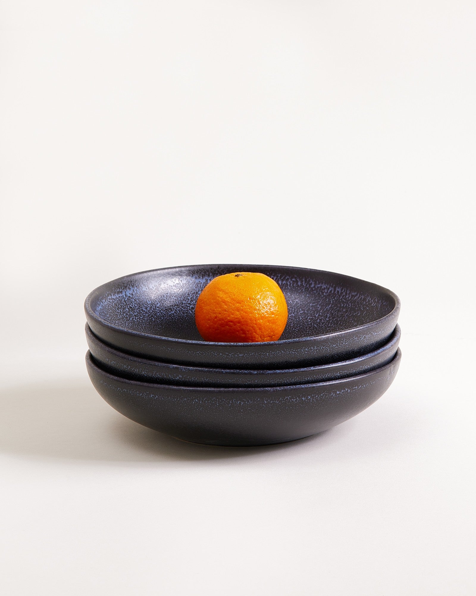 Turmalina - Assiettes à pâtes noir