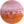 Ombra Tasse groß bubble rosa orange