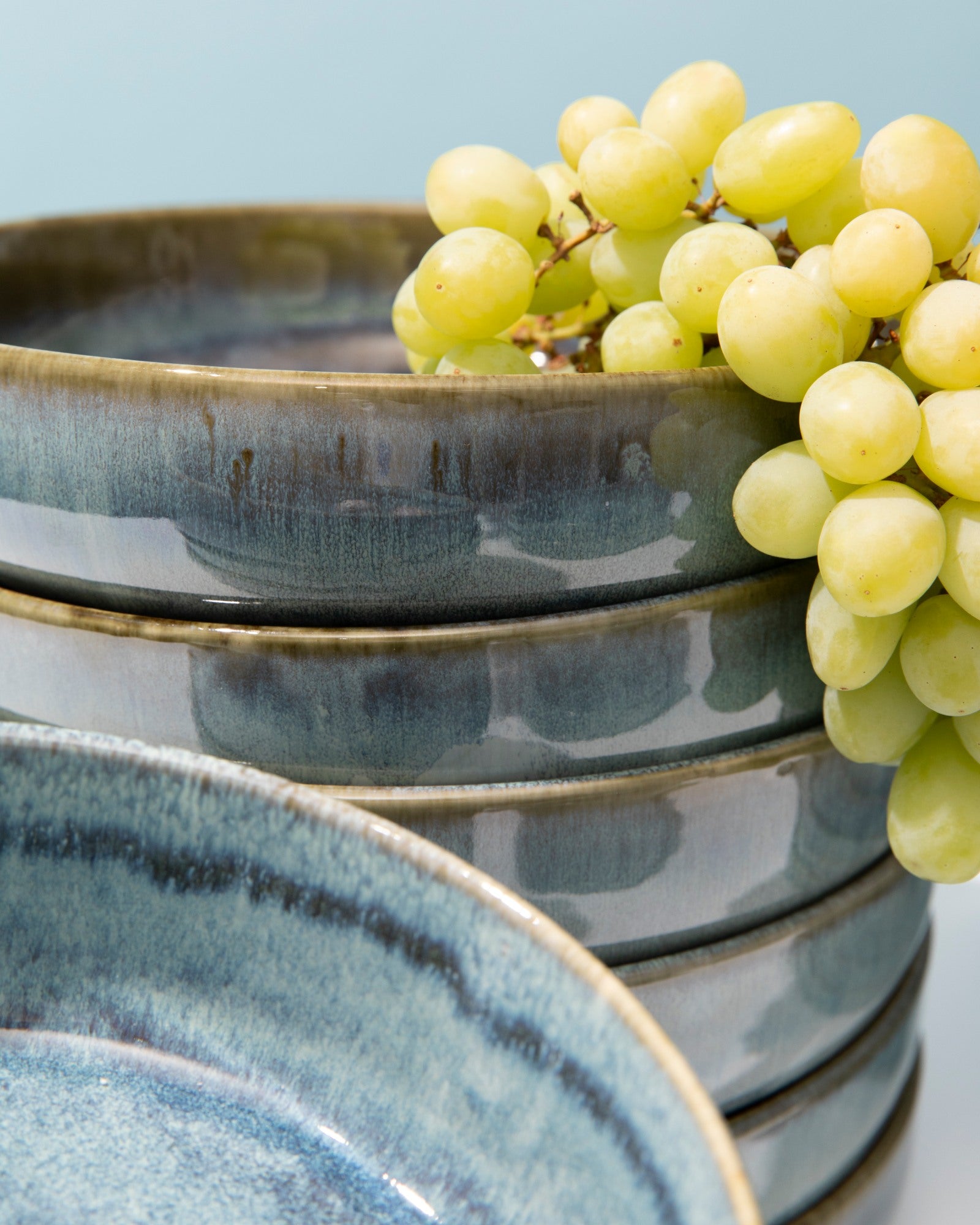Cordoama - Pastabord modern groenblauw