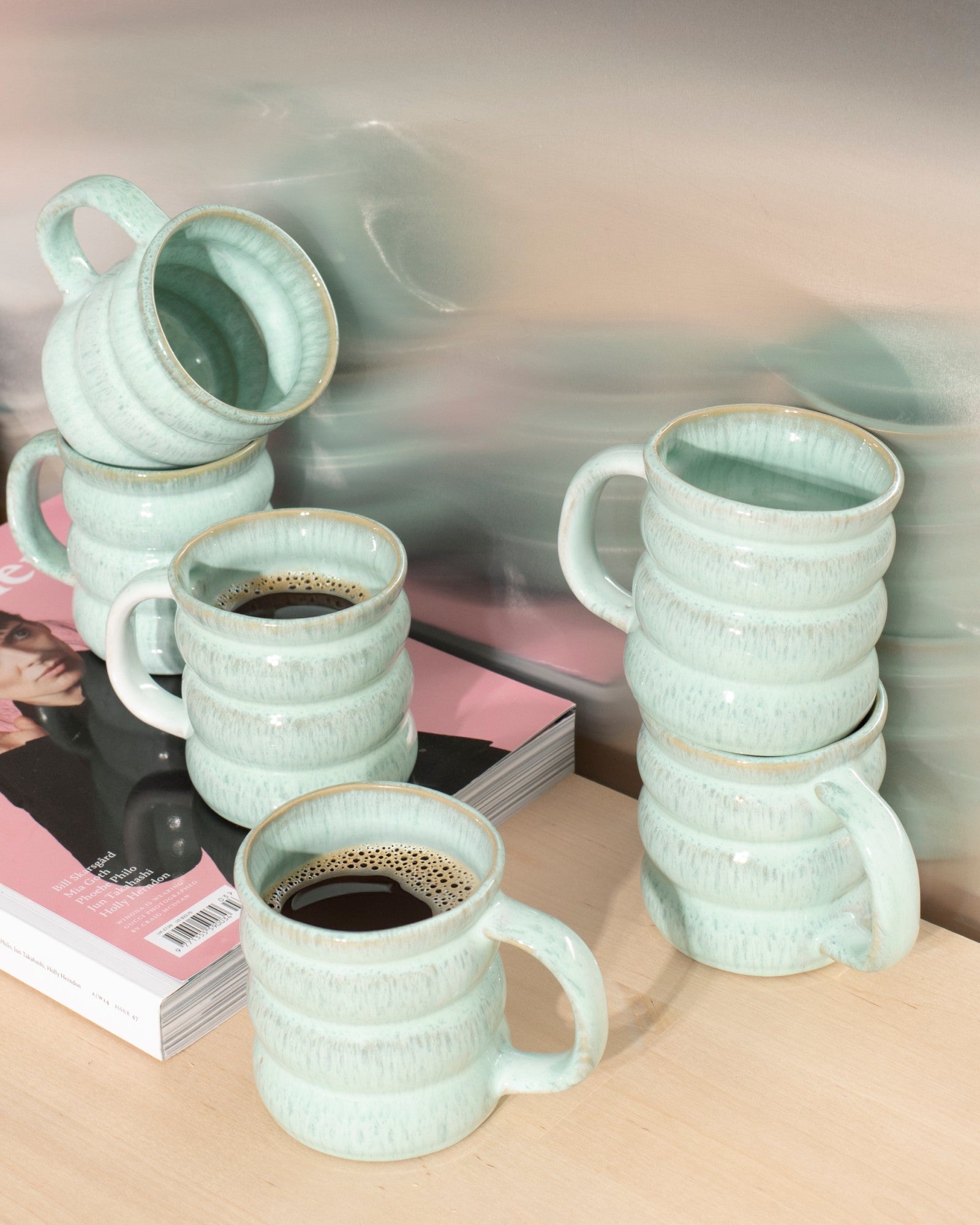 Ombra Tasse groß bubble mint