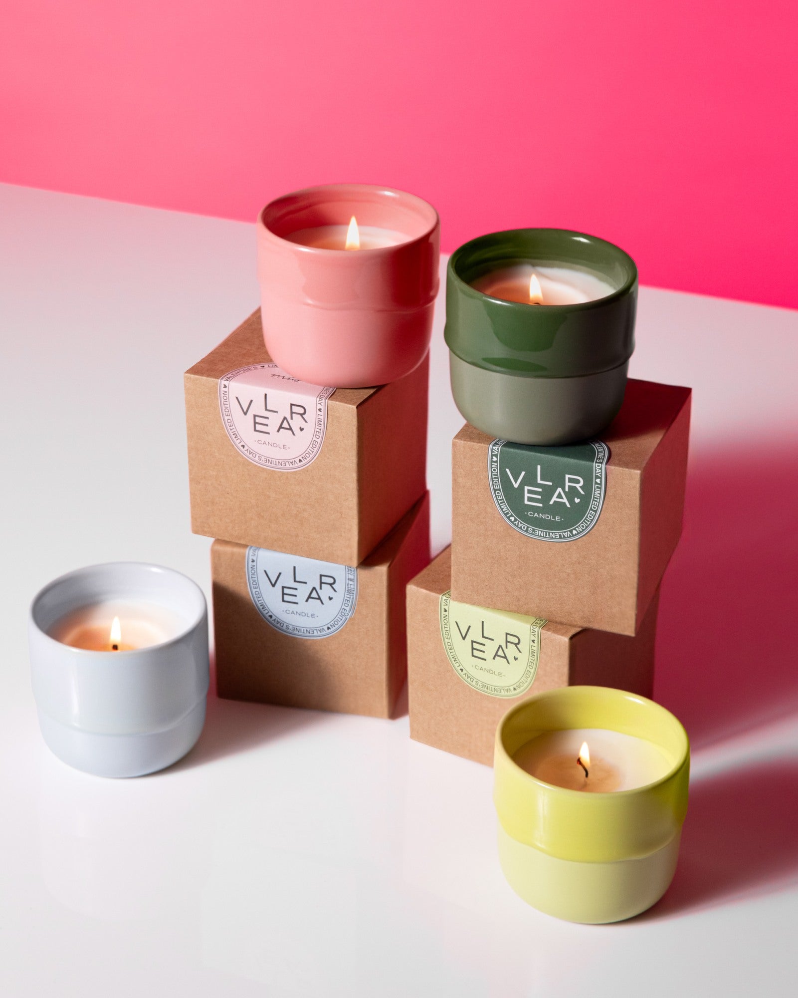 Velar Duftkerze Basil Breeze lime