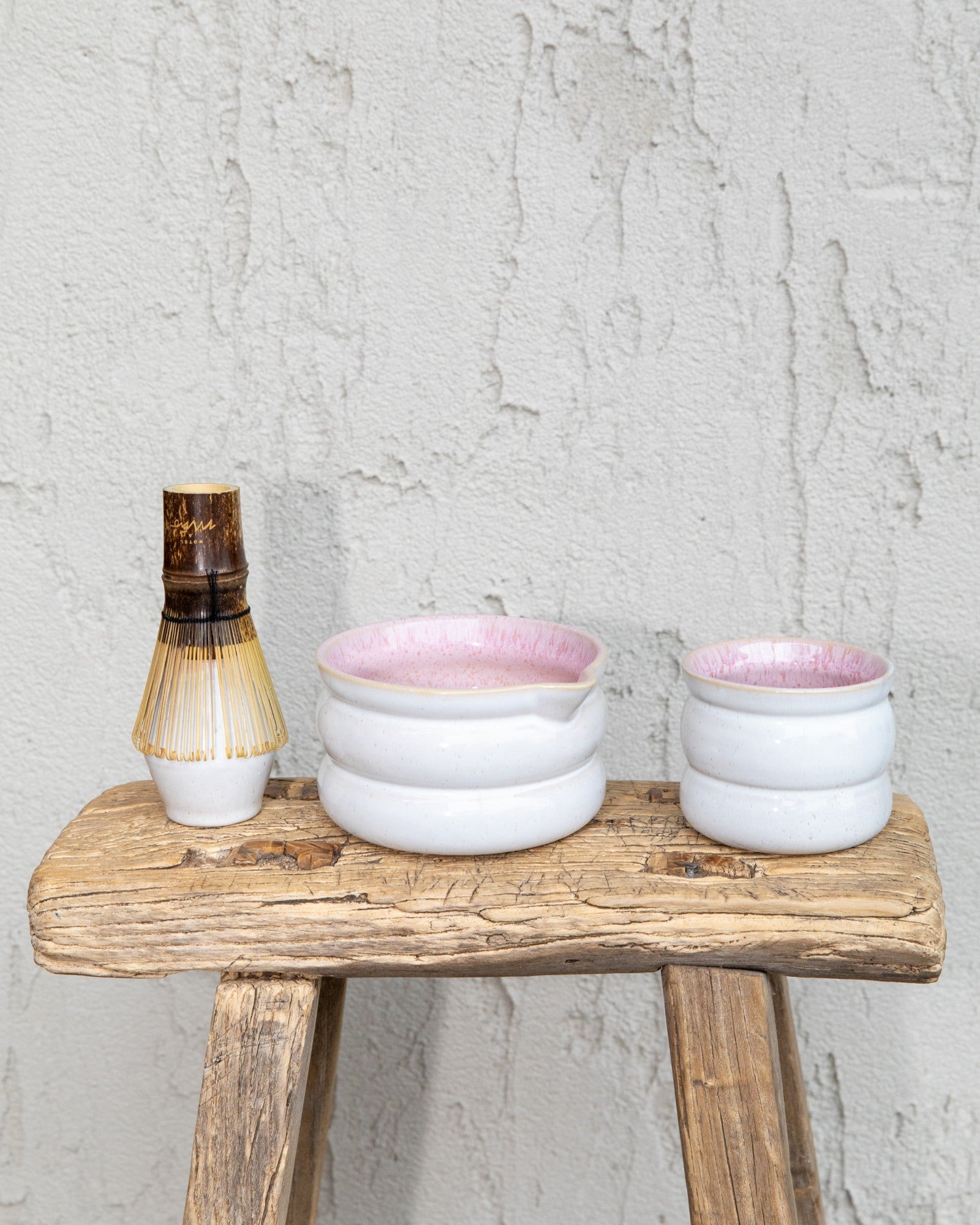 Areia - Matcha Set Bubble 4 pieces rosé
