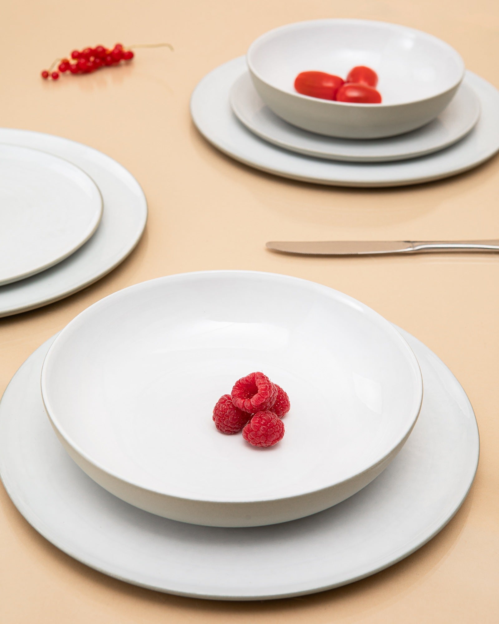 Seda Pastateller salbeigrün weiß