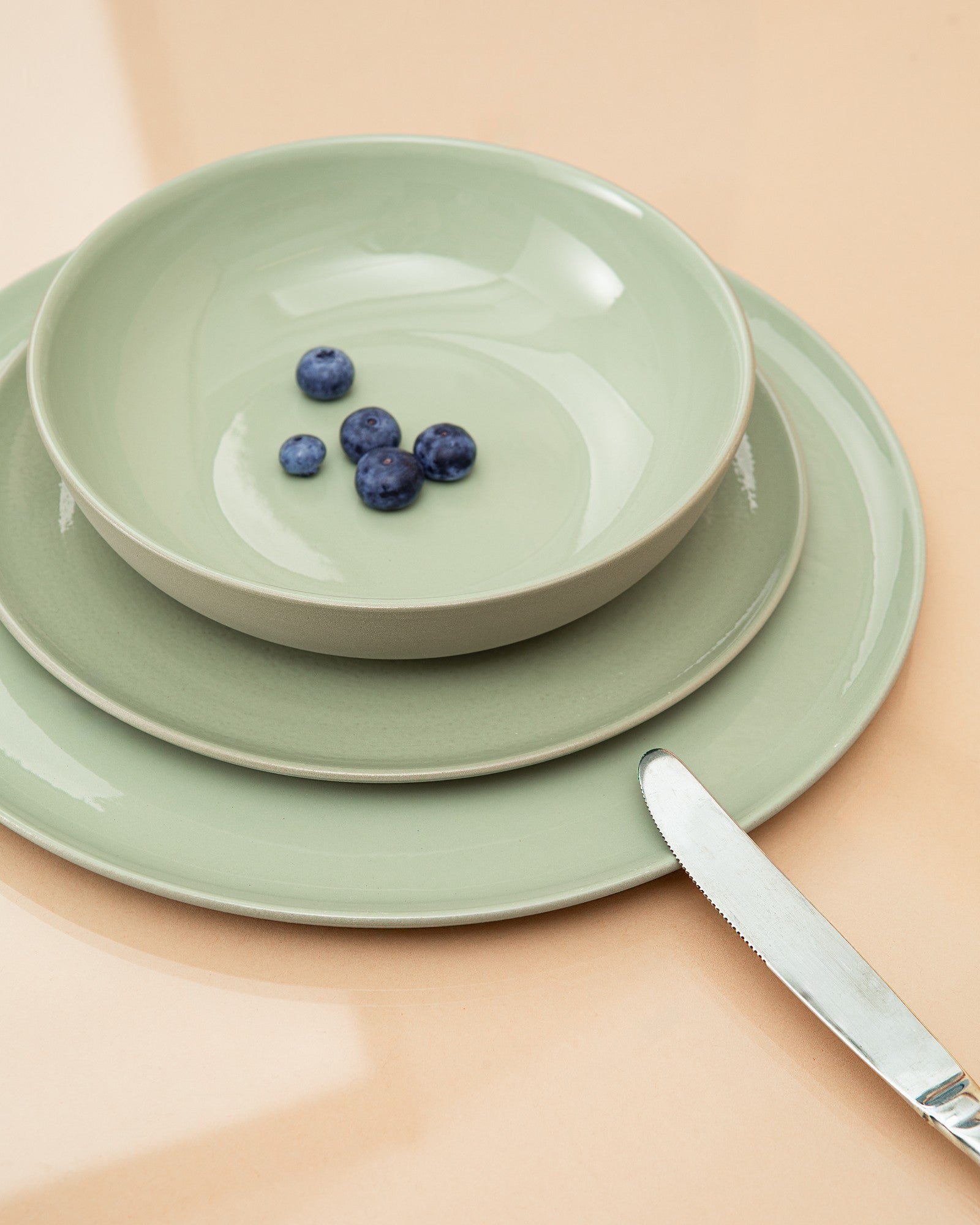 Seda bord klein saliegroen