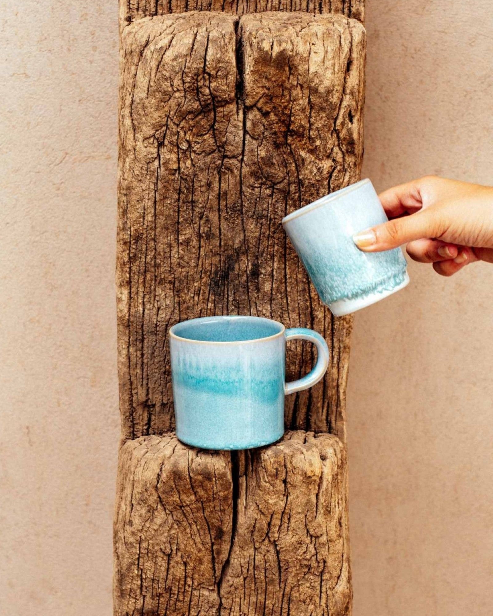 Cordoama Tasse groß aqua