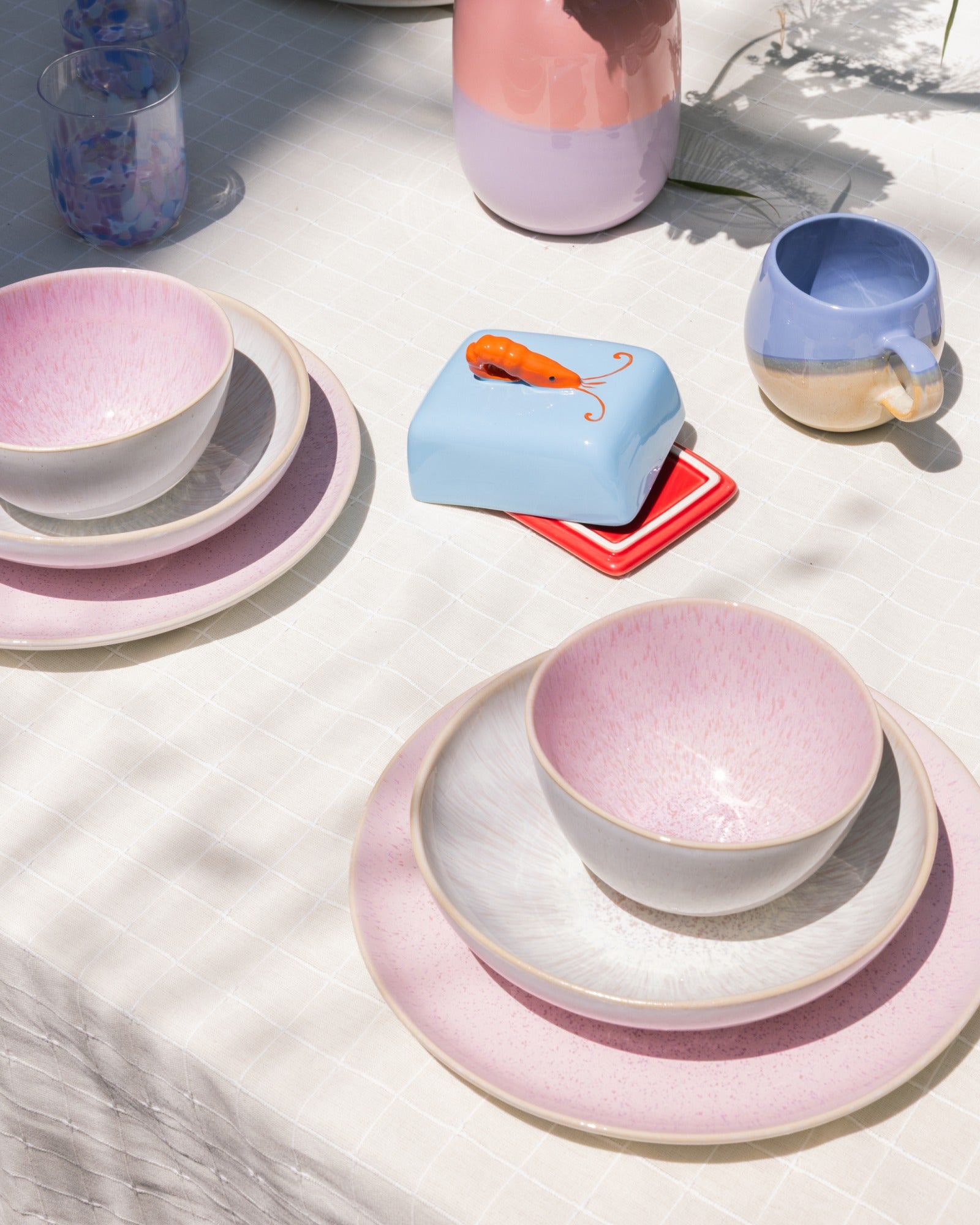 Areia - Tableware set classic rosé 8 pieces