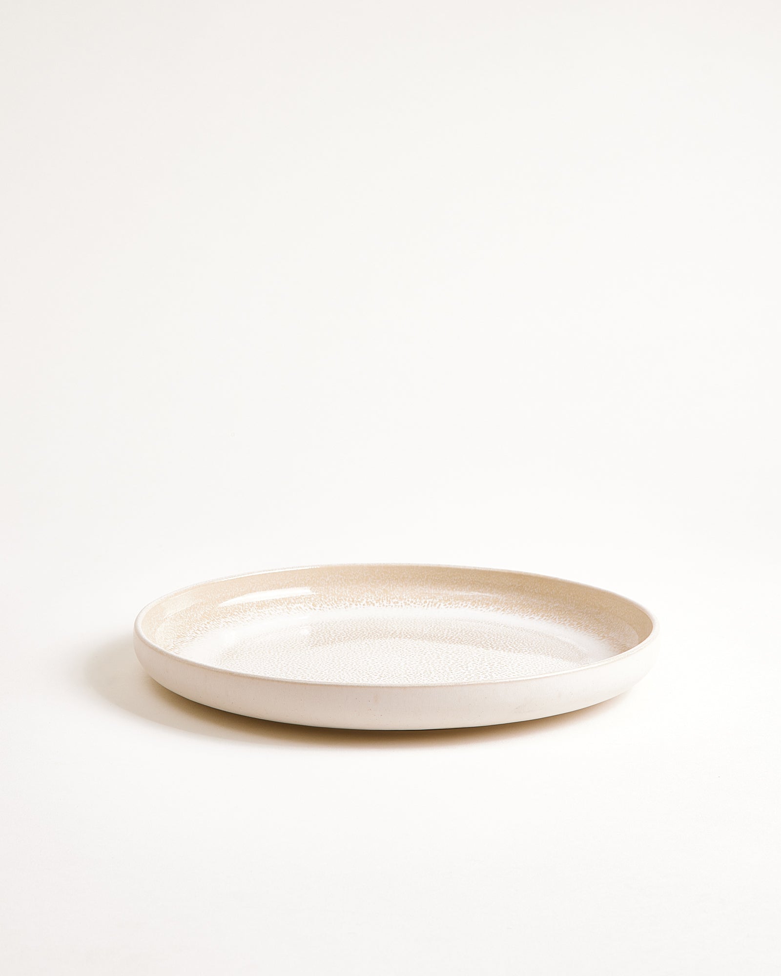 Lorosa Teller groß modern sand