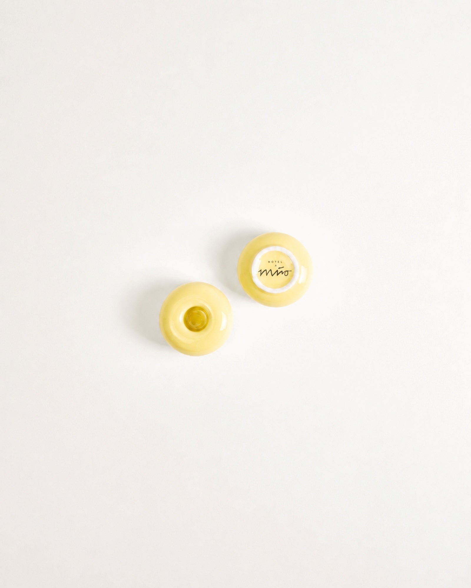 Seia - Candle holder yellow