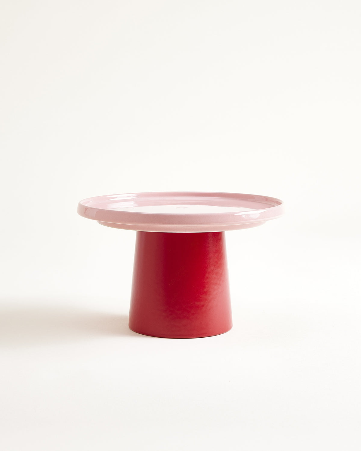 Alva Tortenplatte klein rosa rot