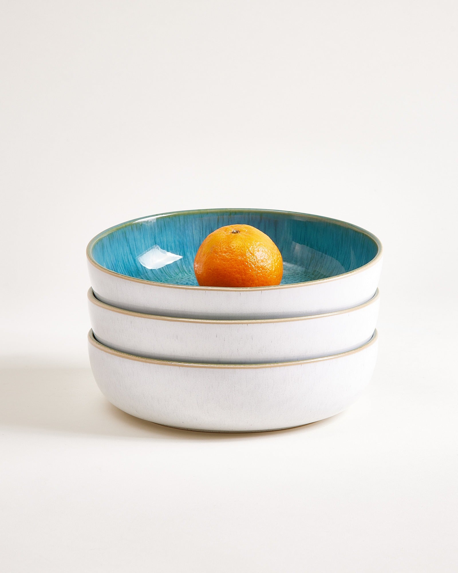 Areia - Pasta plate modern aqua