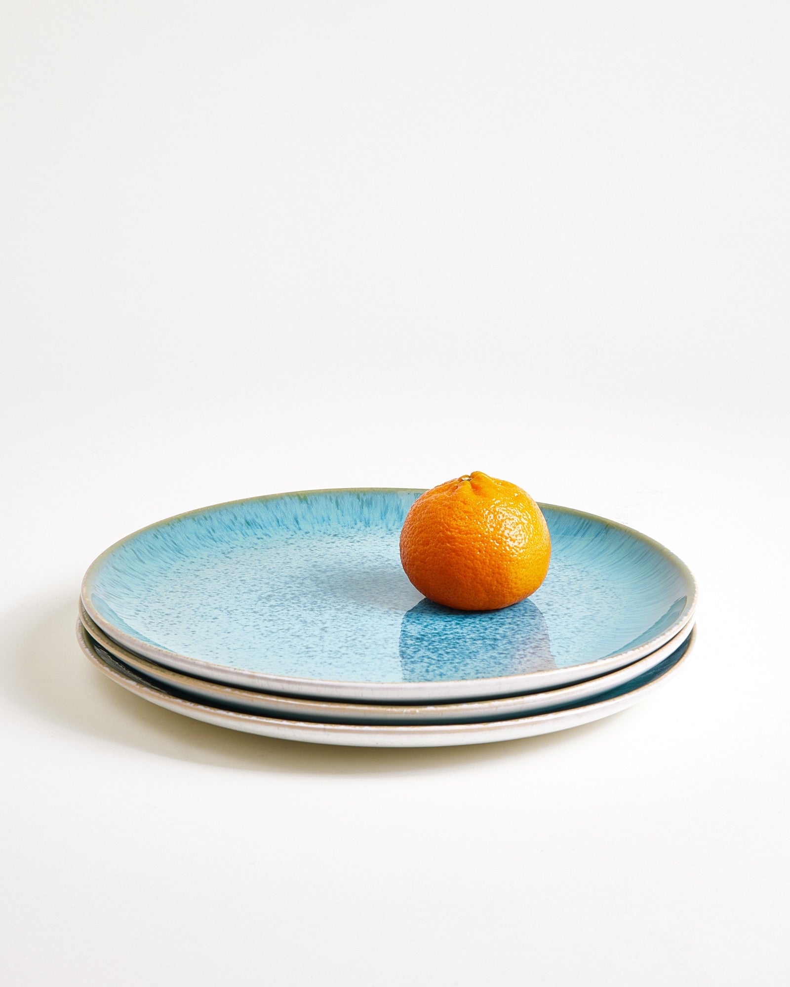 Areia - Large plate classic aqua