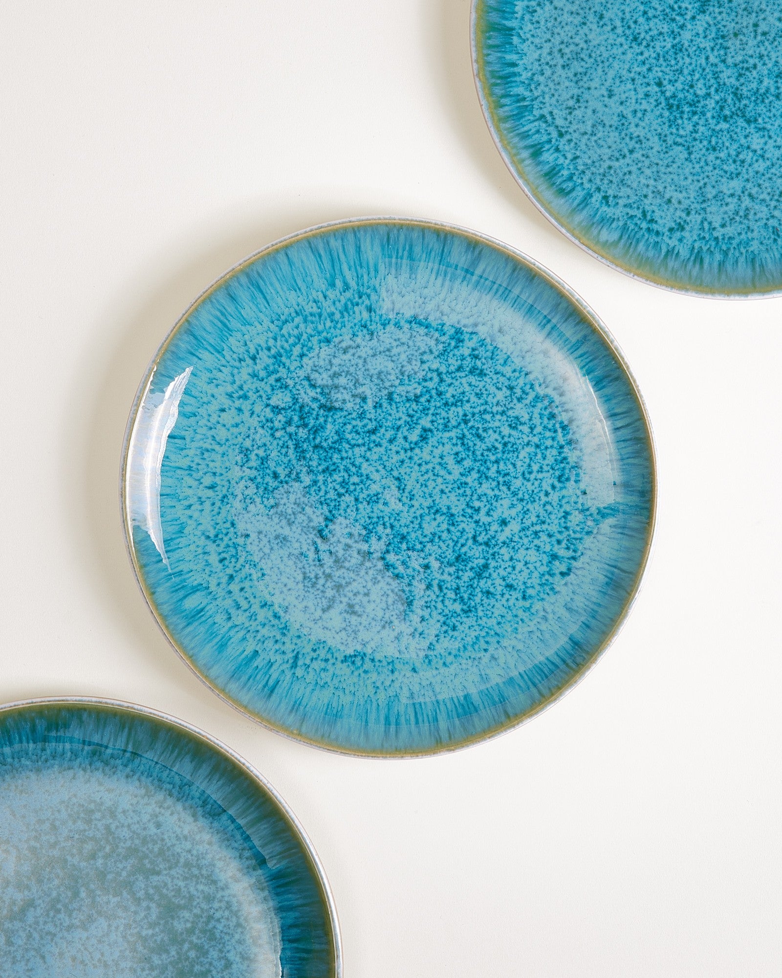 Areia - Small plate classic aqua