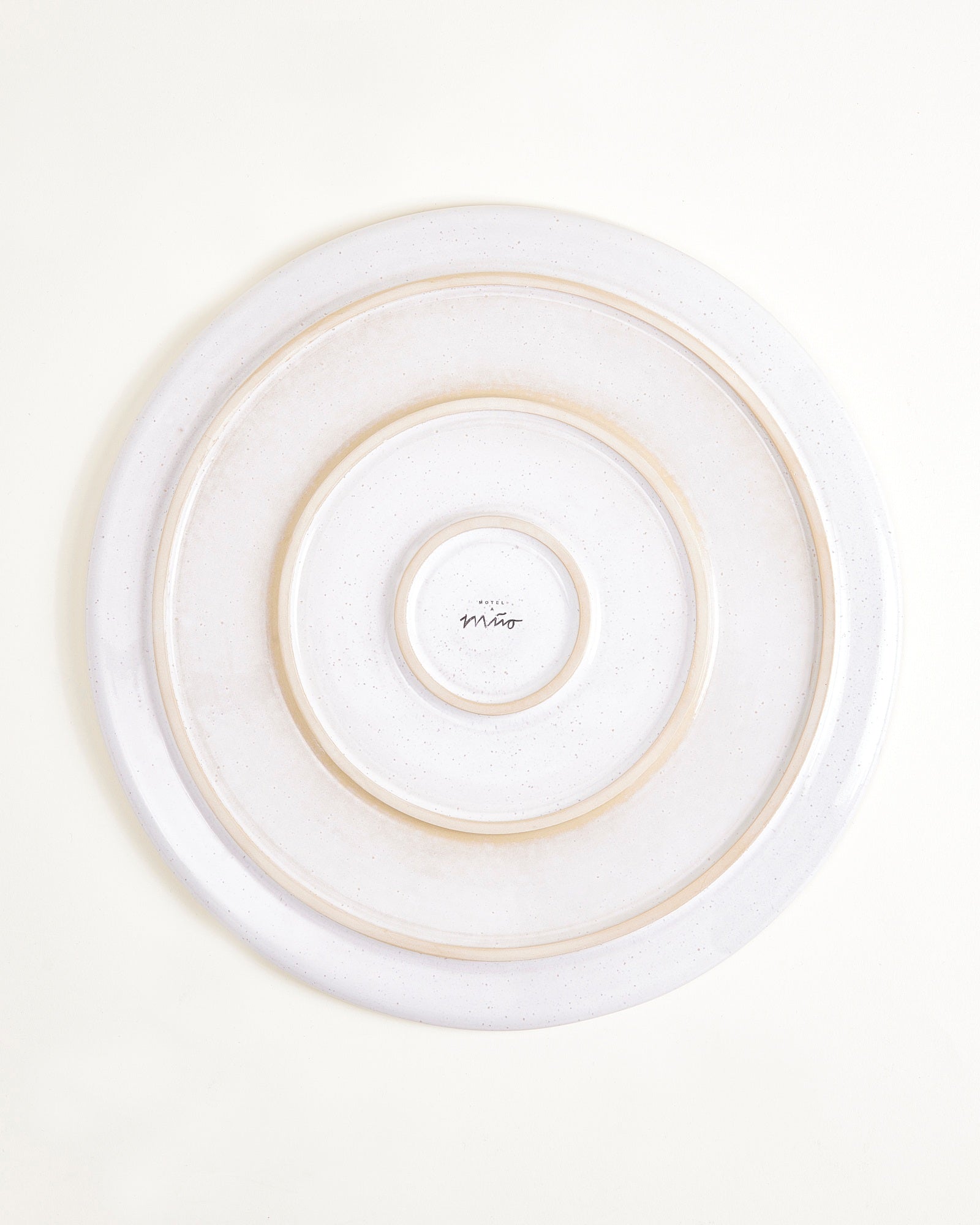 Areia azuurblauw - Set van 4 pizzaborden