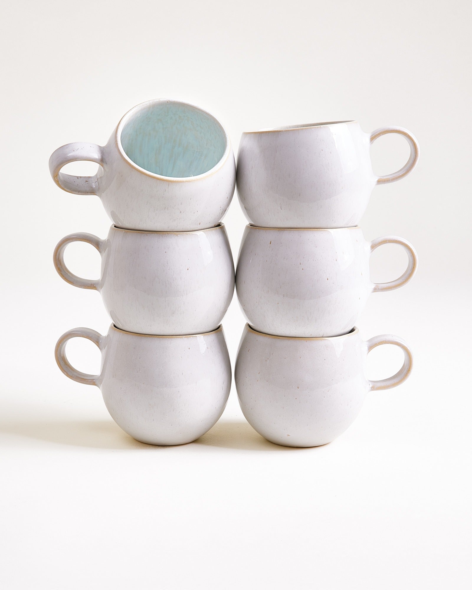 Areia - Set of 6 Mugs small azure