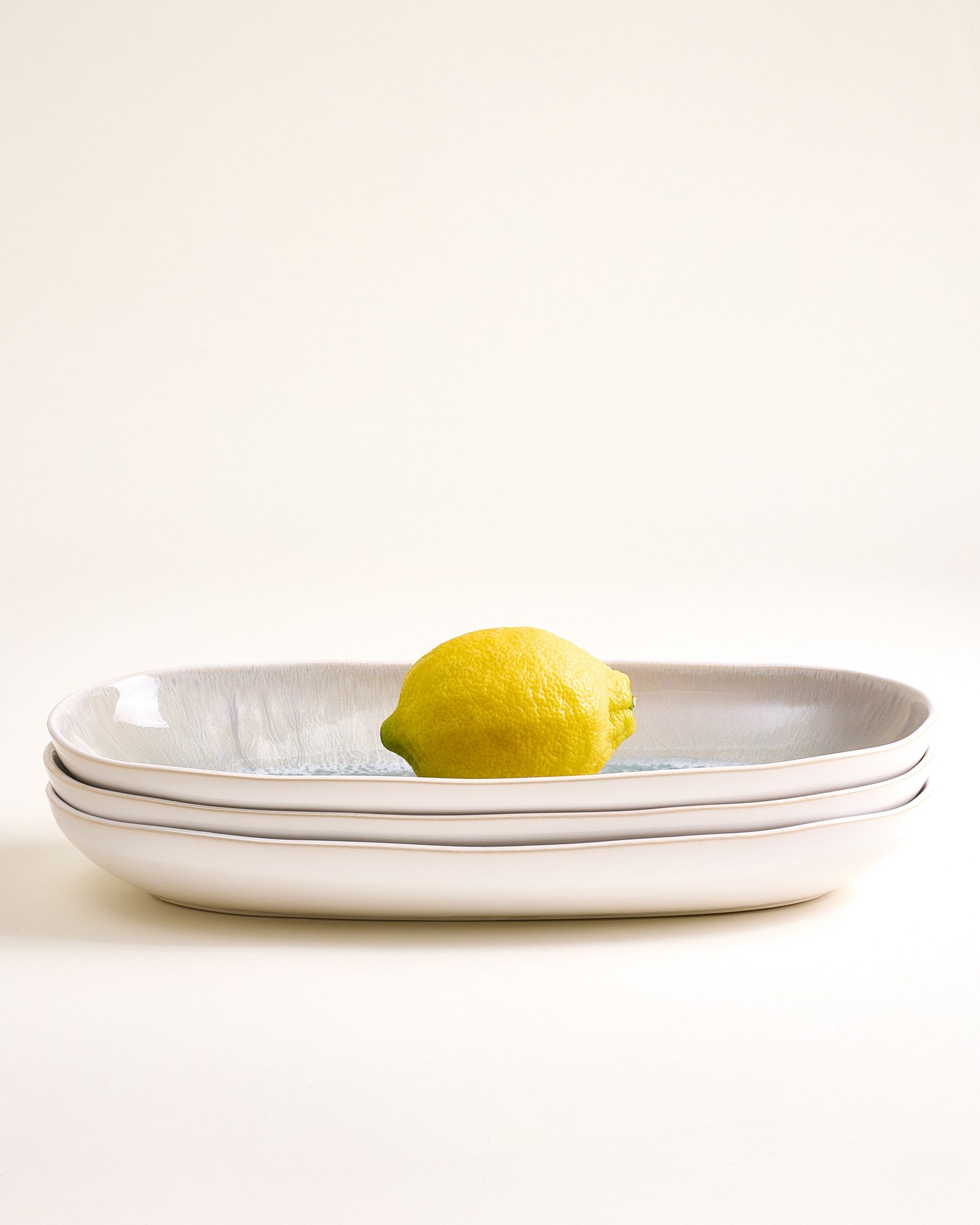 Areia - Serving platter L gray