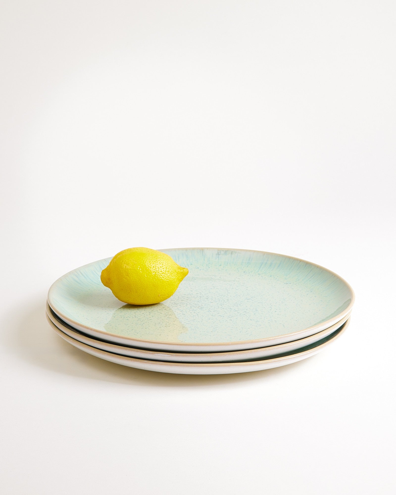 Areia - Grande assiette classique menthe