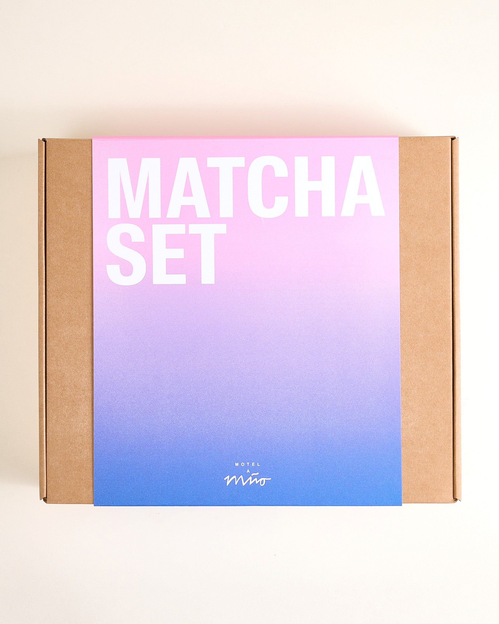 Areia - Matcha Set Bubble 4 pieces rosé