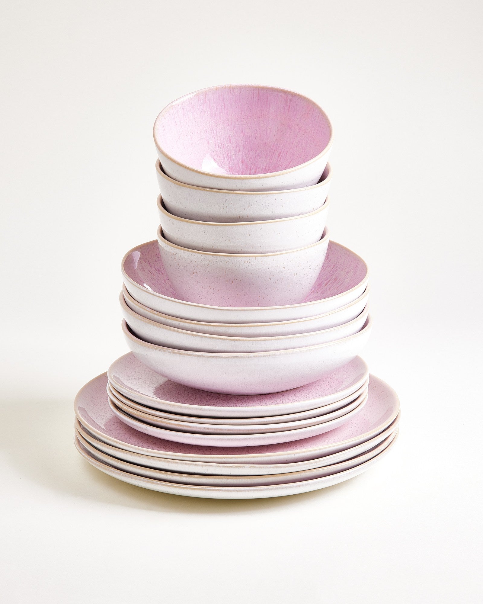 Areia - Set da 16 pezzi rosa