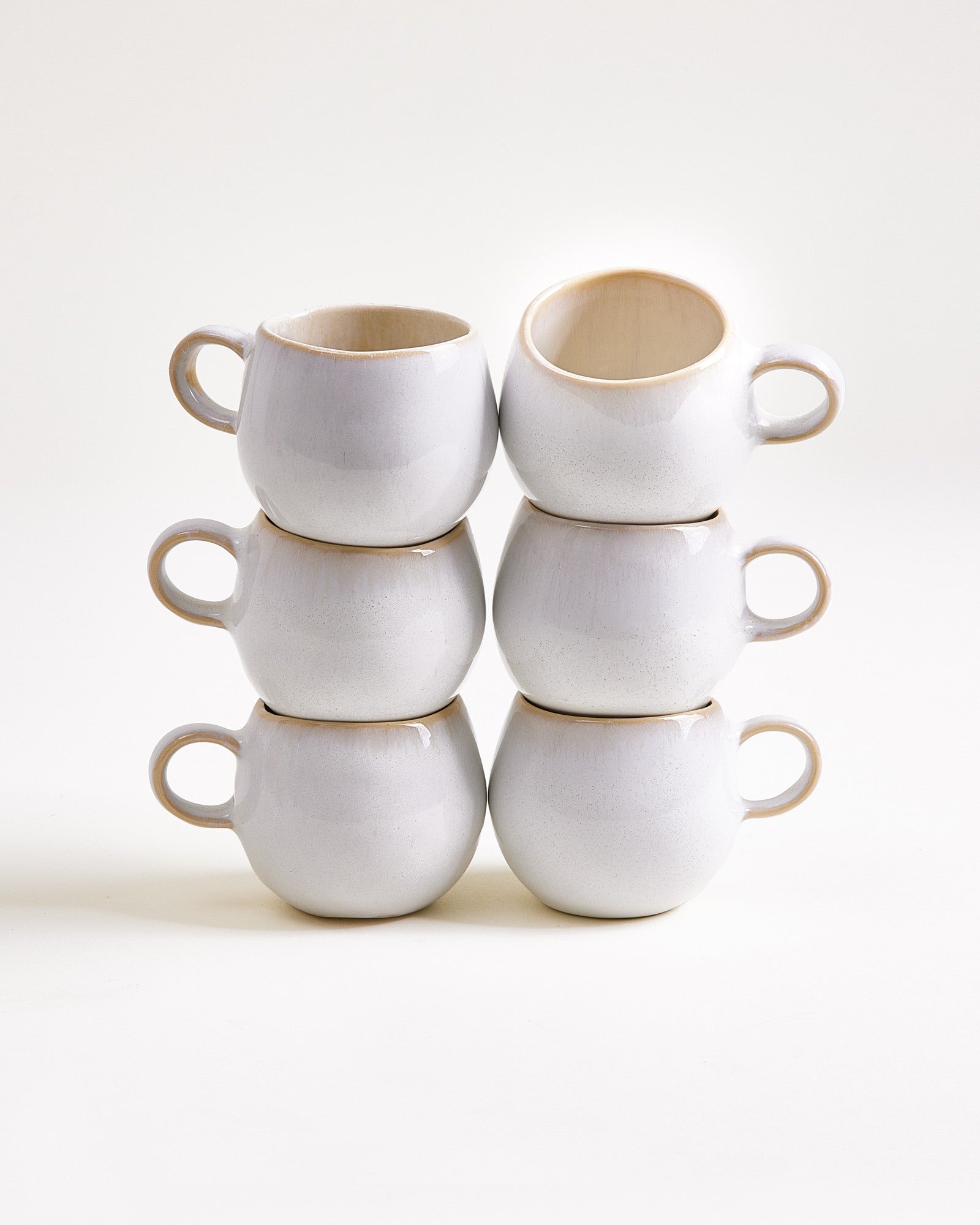 Areia Espressotasse sand 6er-Set