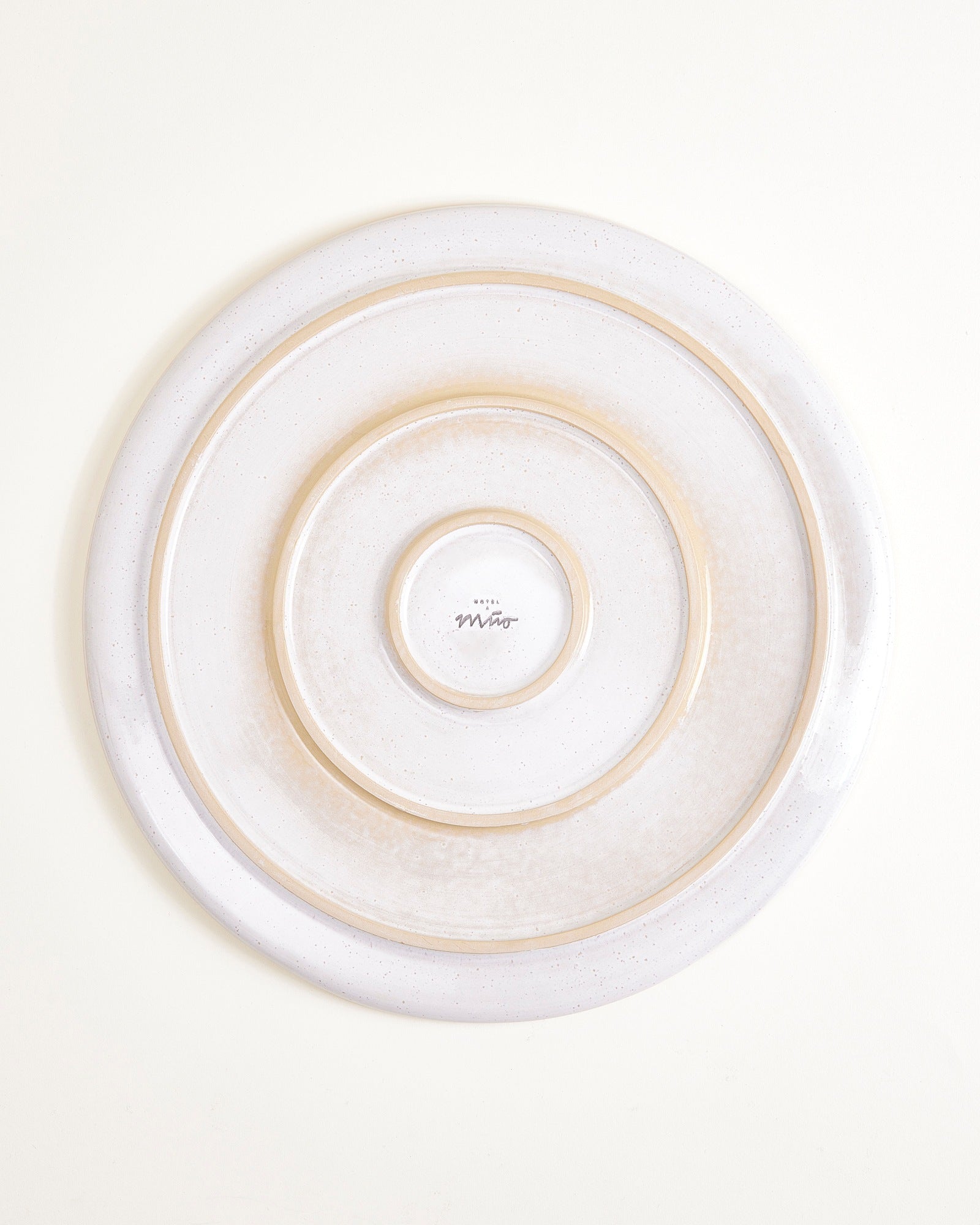 Areia - Set da 4 piatti da pizza sabbia