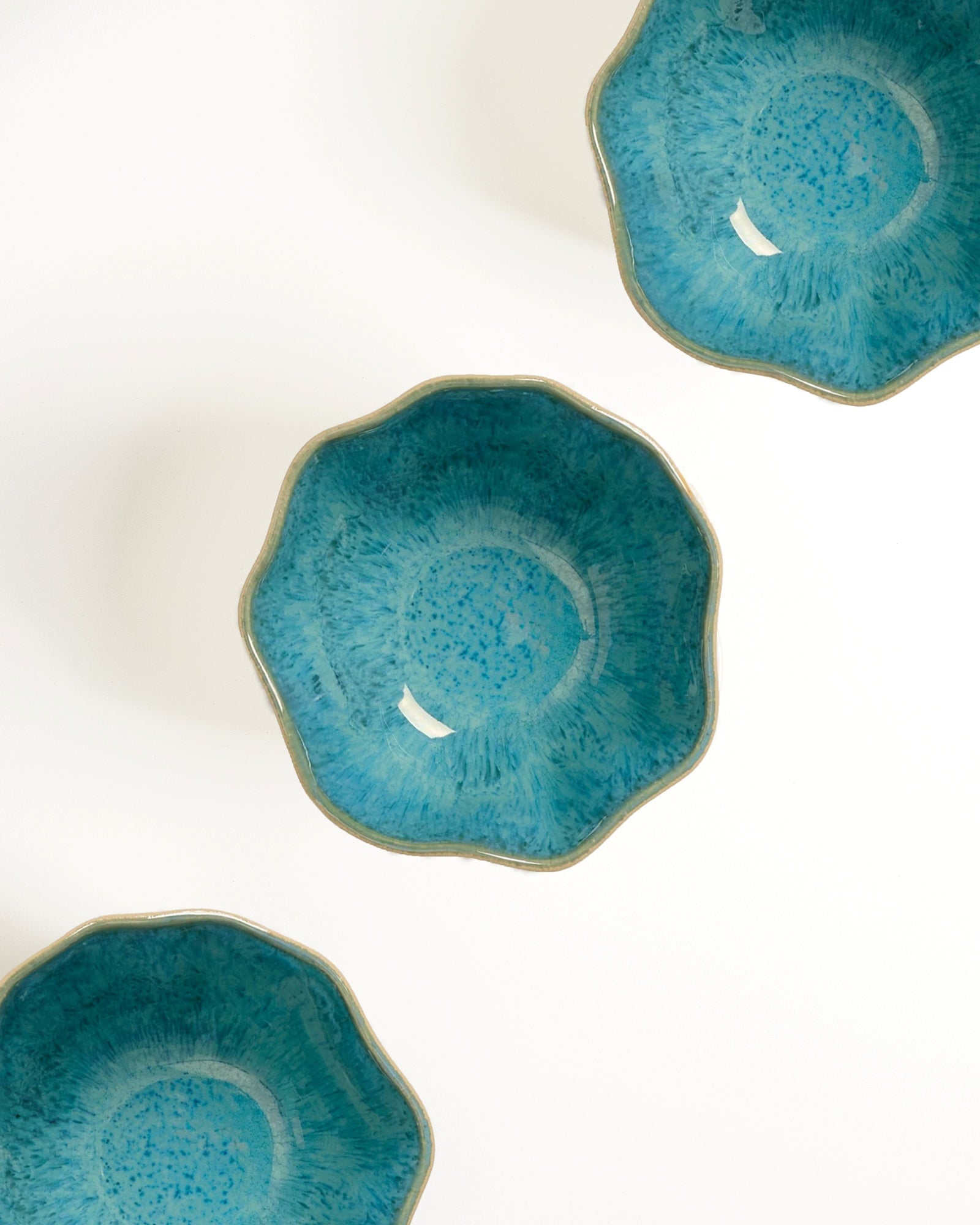 Areia - Cereal bowl shell aqua