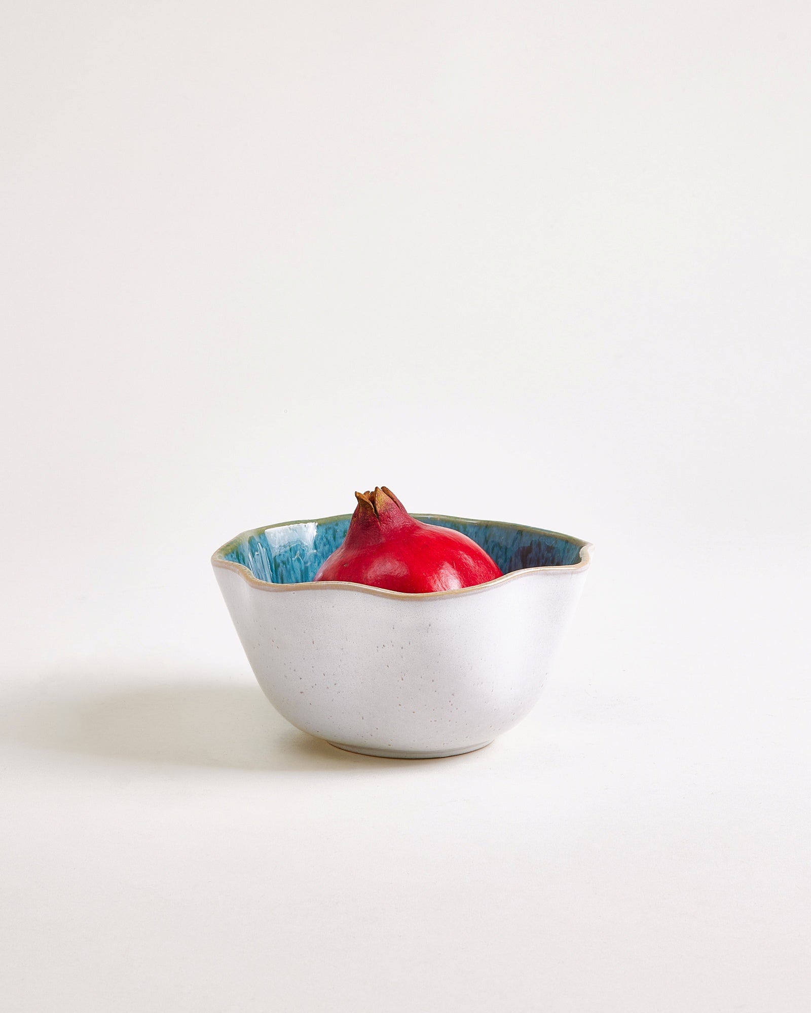 Areia - Cereal bowl shell aqua