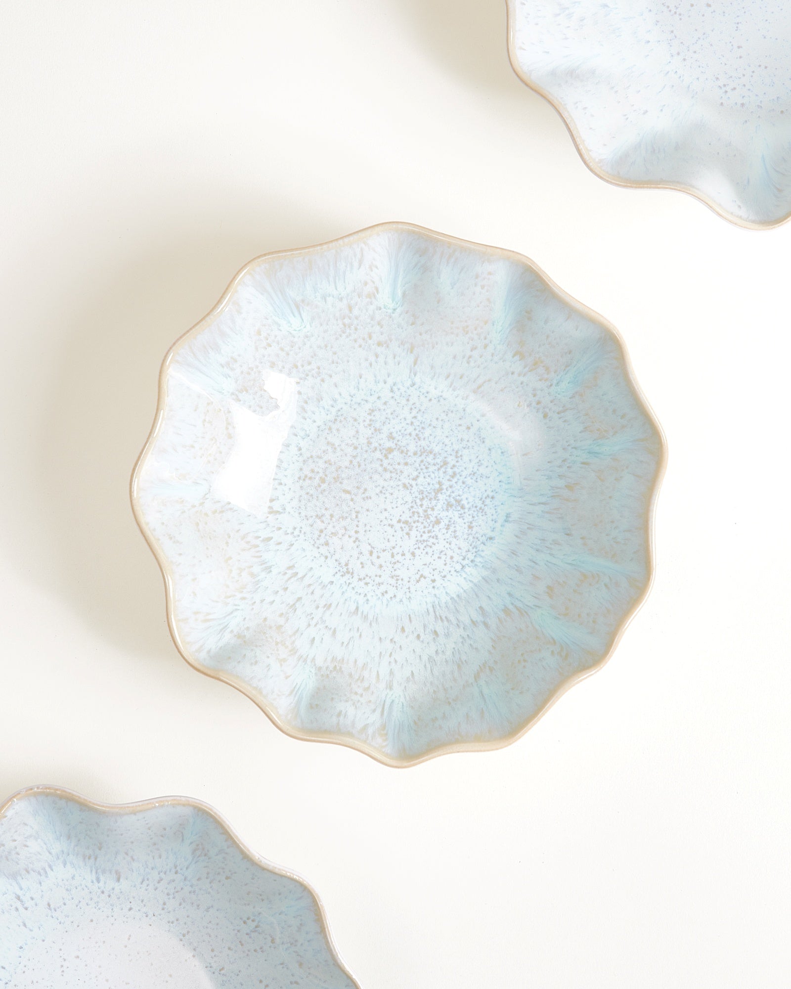 Areia - Pasta plate shell azure