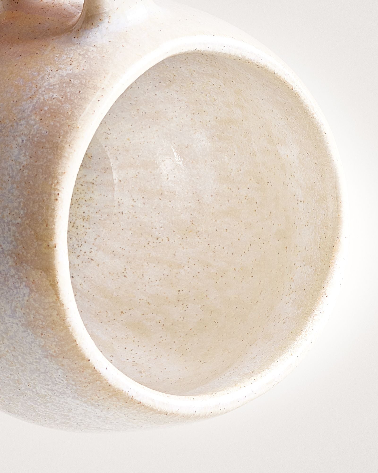 Areia - Tasse à café avec anse blanc