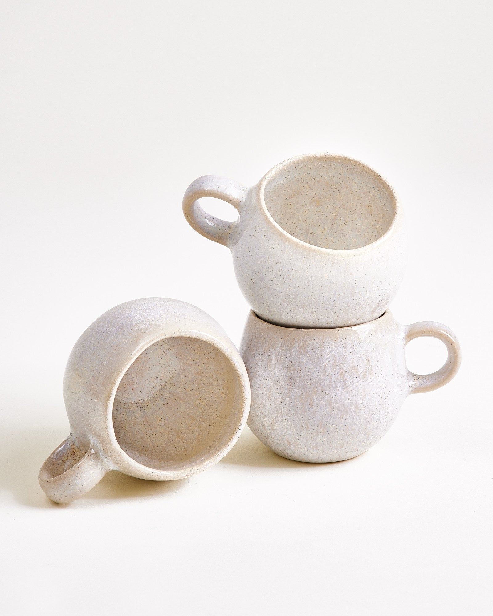 Areia - Set da 4 tazze per espresso colore bianco