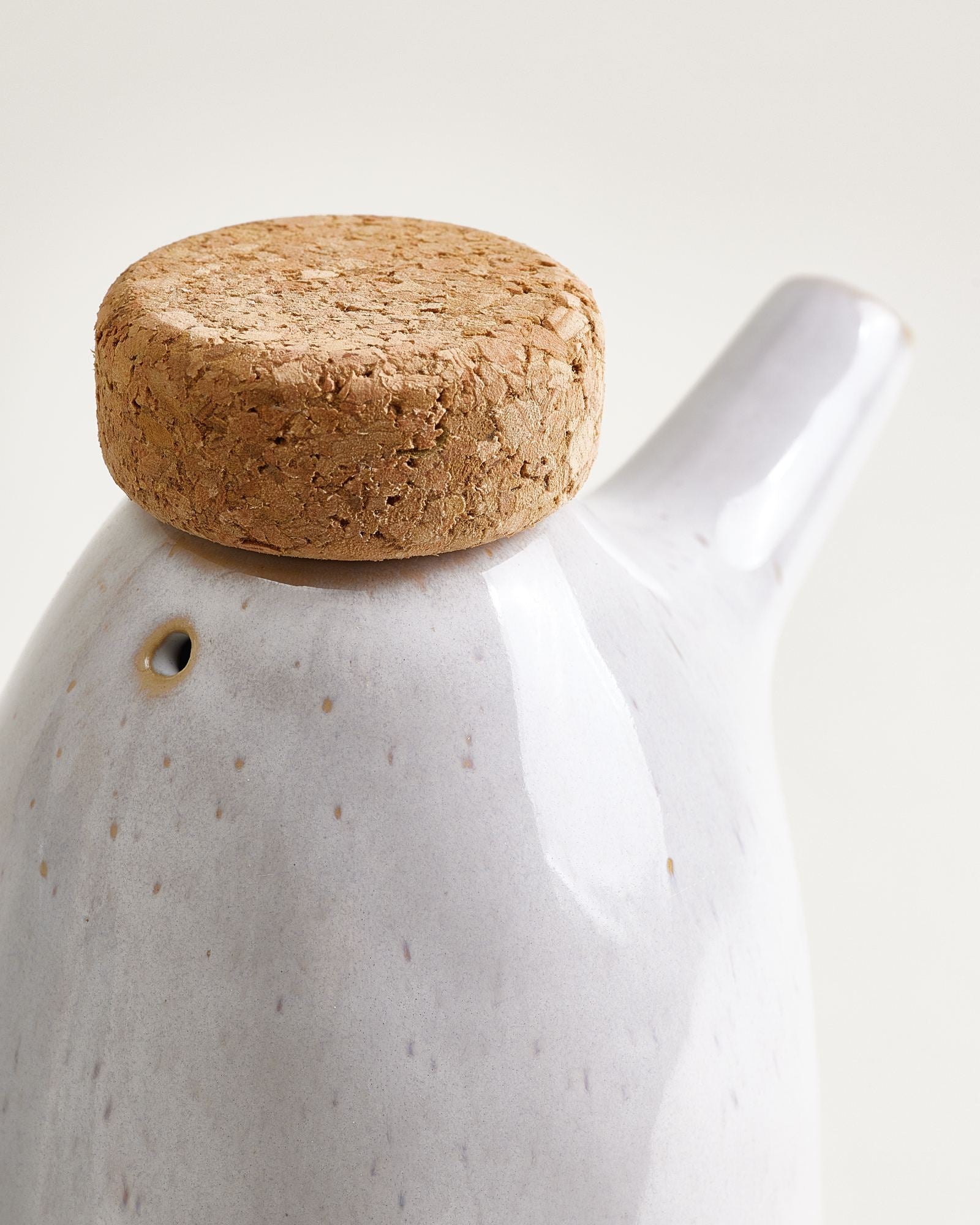 Areia Essig- & Ölflasche weiß