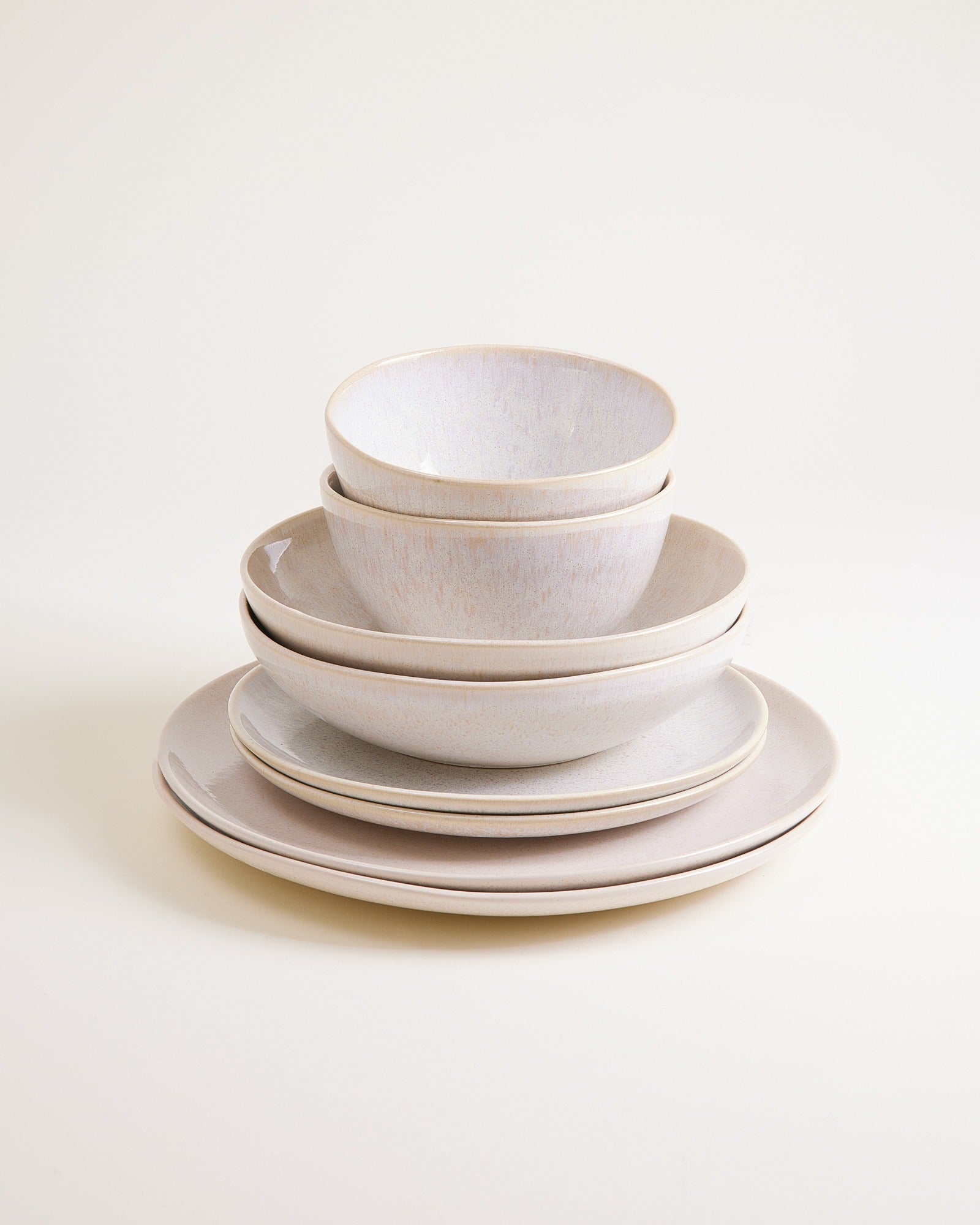 Areia - Set da 8 pezzi bianco