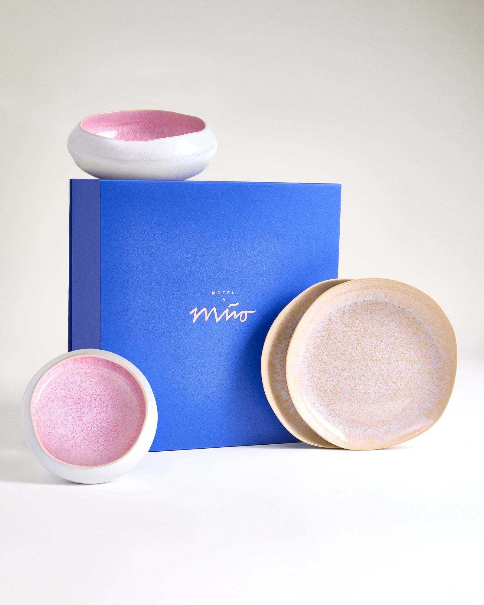 MaM x aripastaclub - Set regalo rosa sabbia 5 pezzi