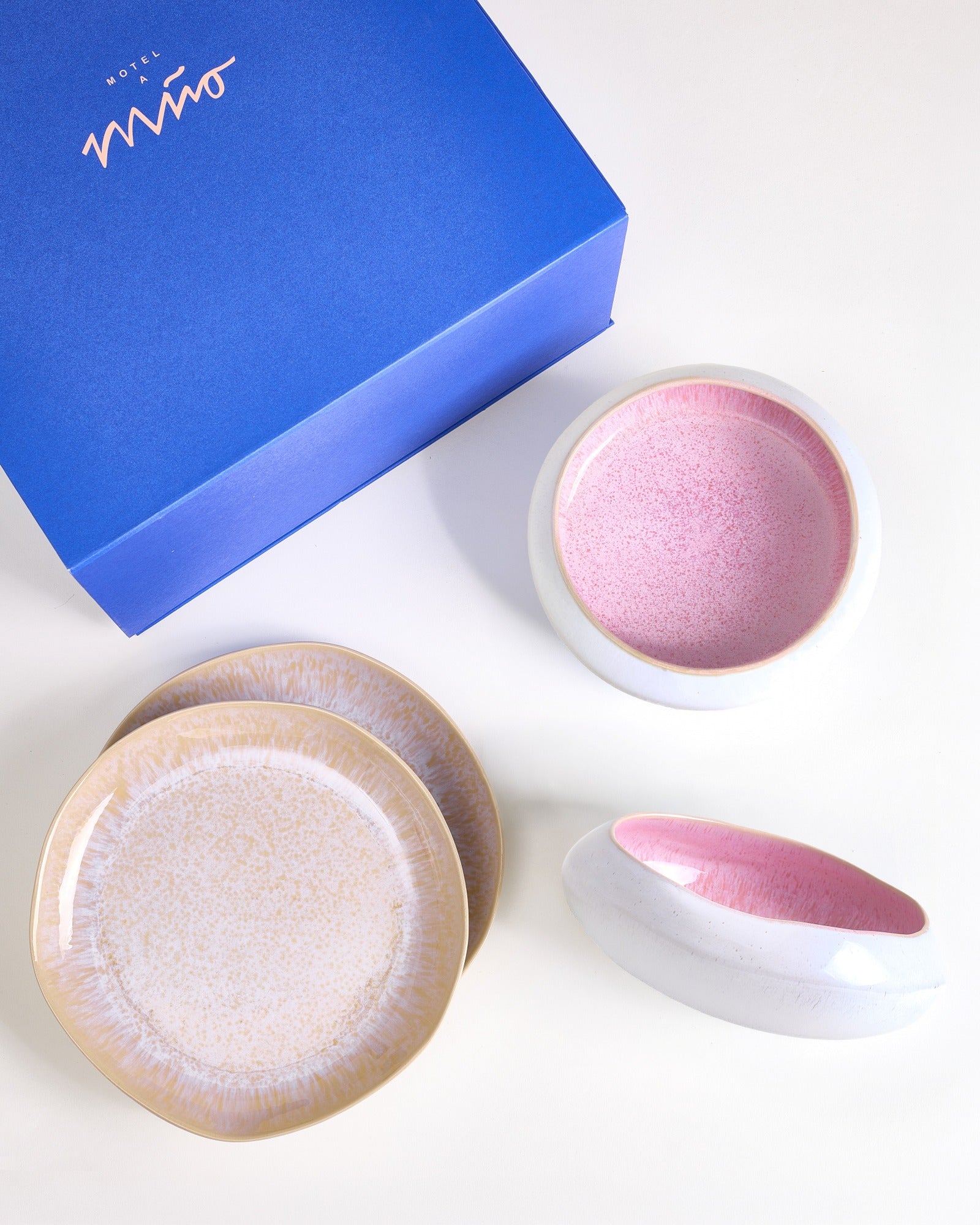 MaM x aripastaclub - Set regalo rosa sabbia 5 pezzi