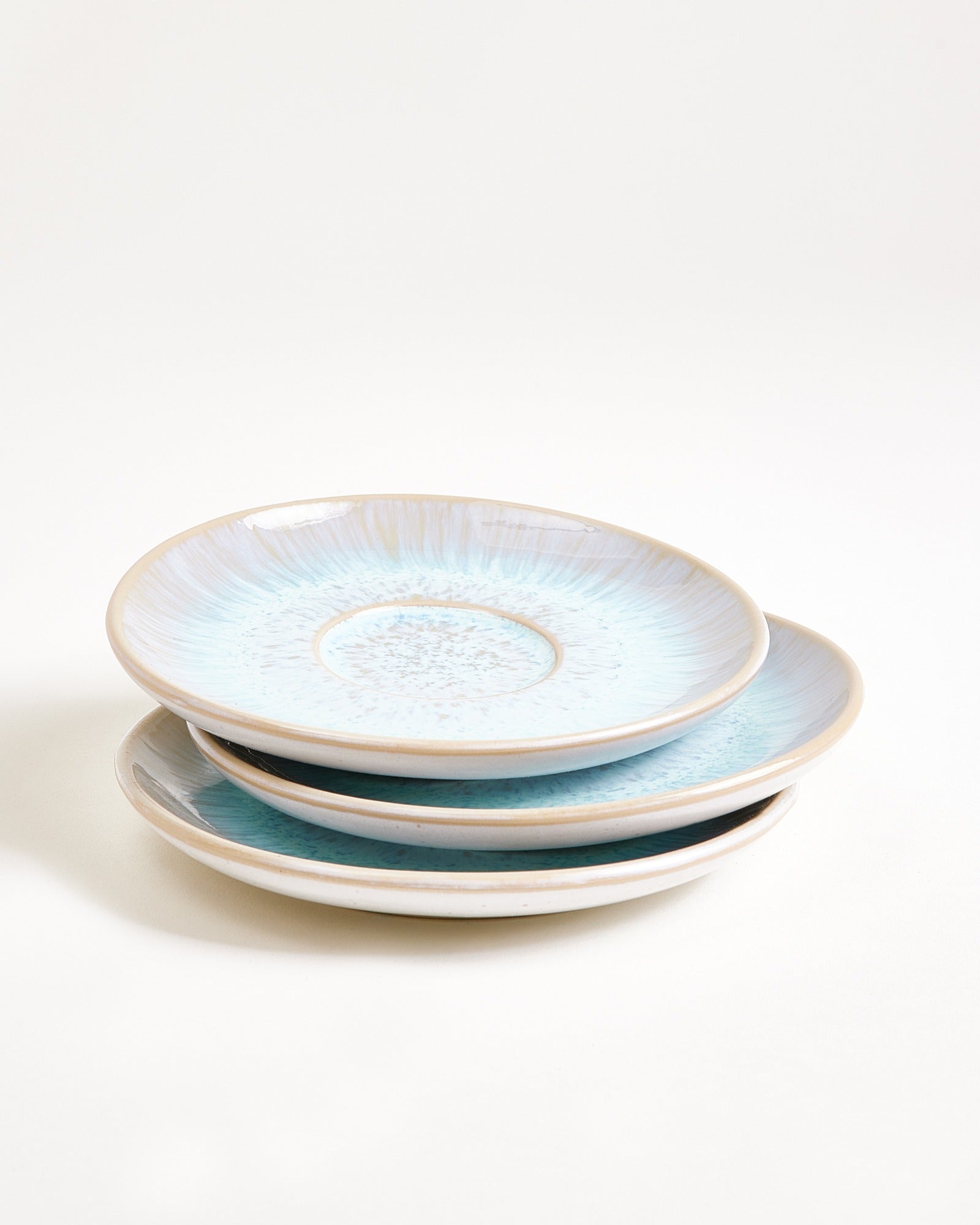 Areia 6-Piece Set Cappuccino Cup & Small Saucer classic azure