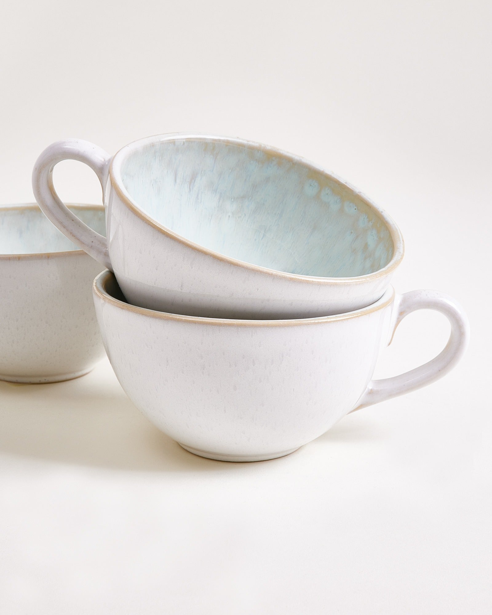 Areia Theekopje klassiek azuurblauw