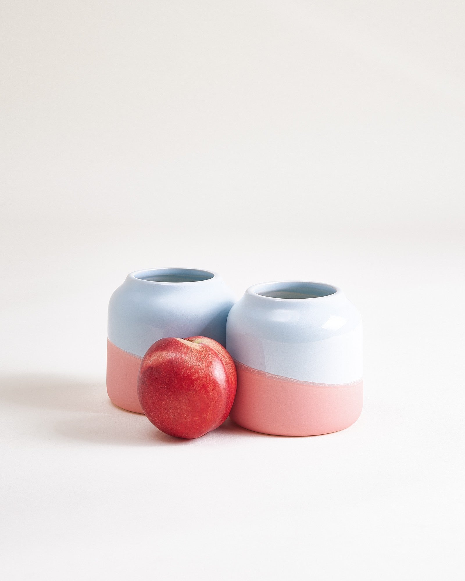 Bebé Vase S hellblau rosa