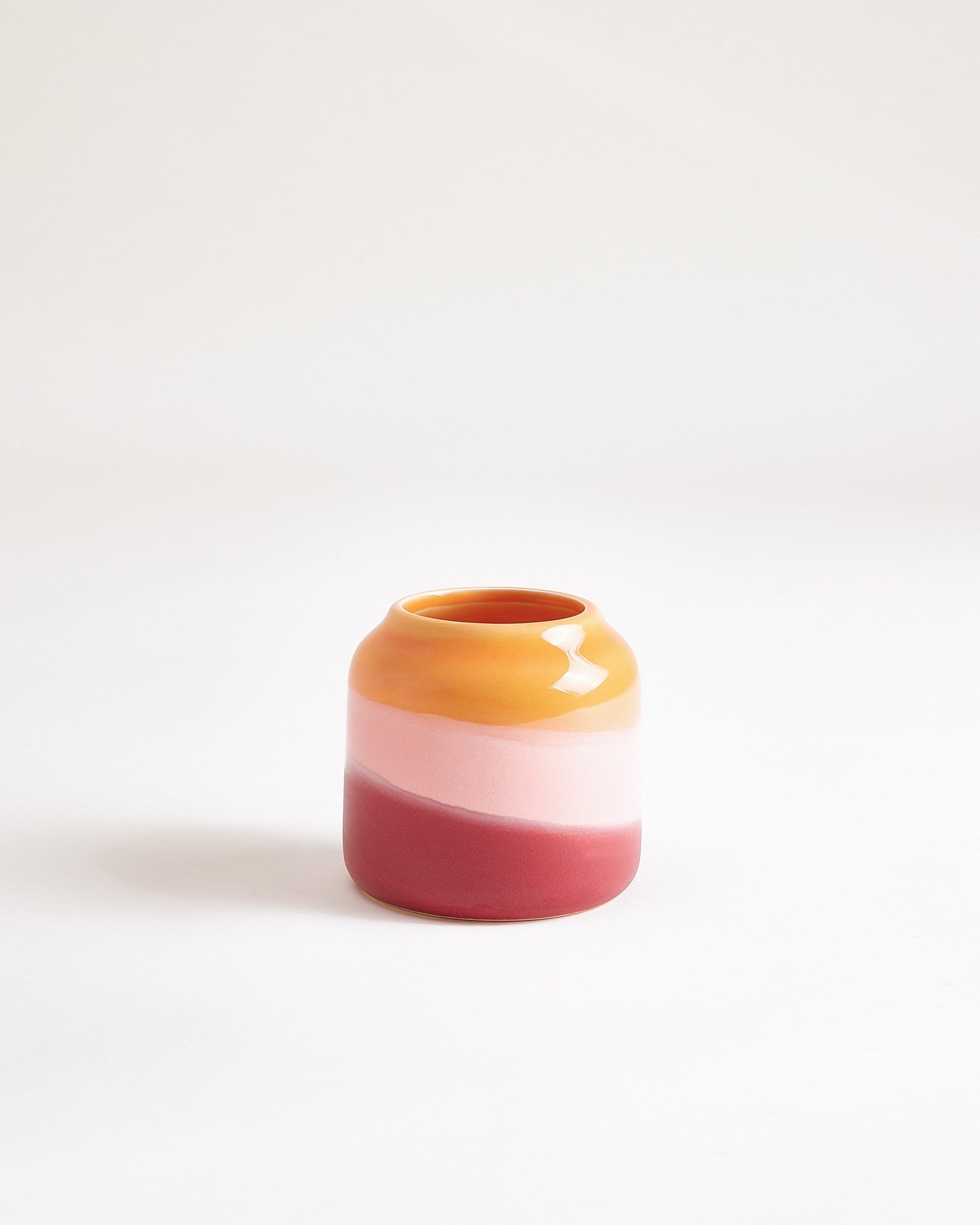 Bebé Vase S orange rosa rot
